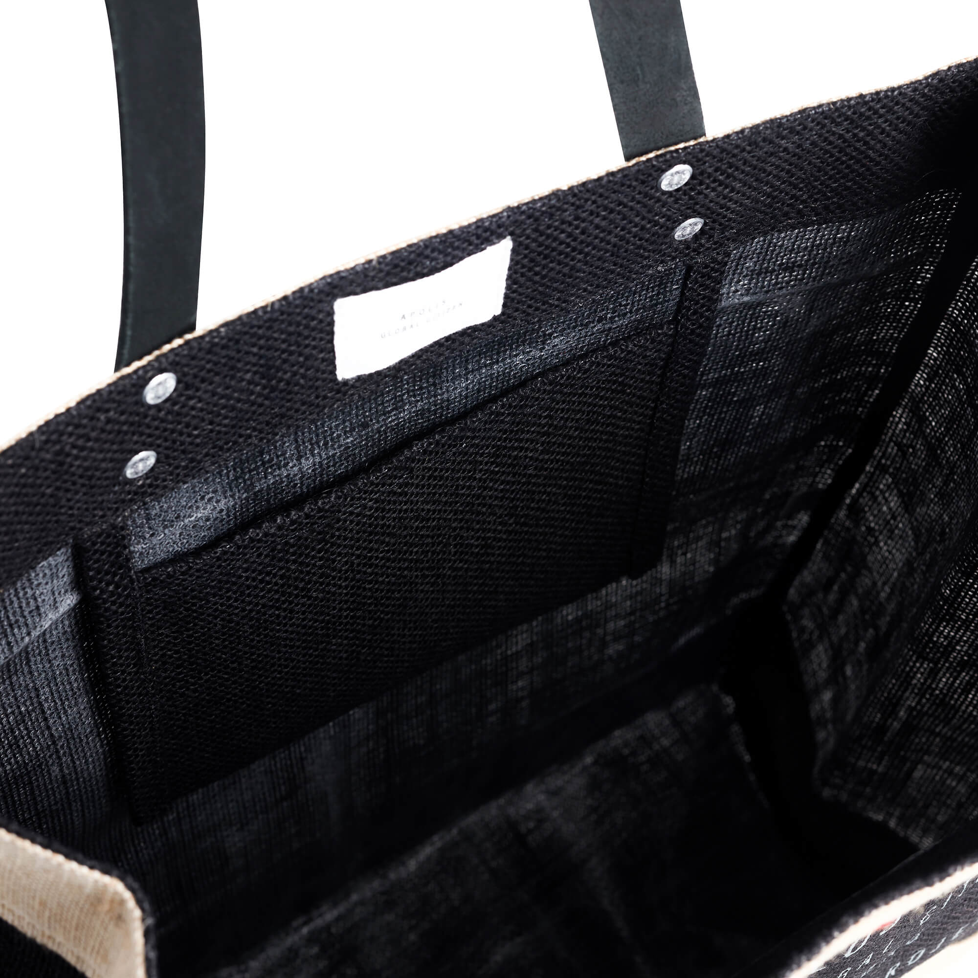 American Wild Horse Conservation Market Tote in Black for AWHC - Image 3
