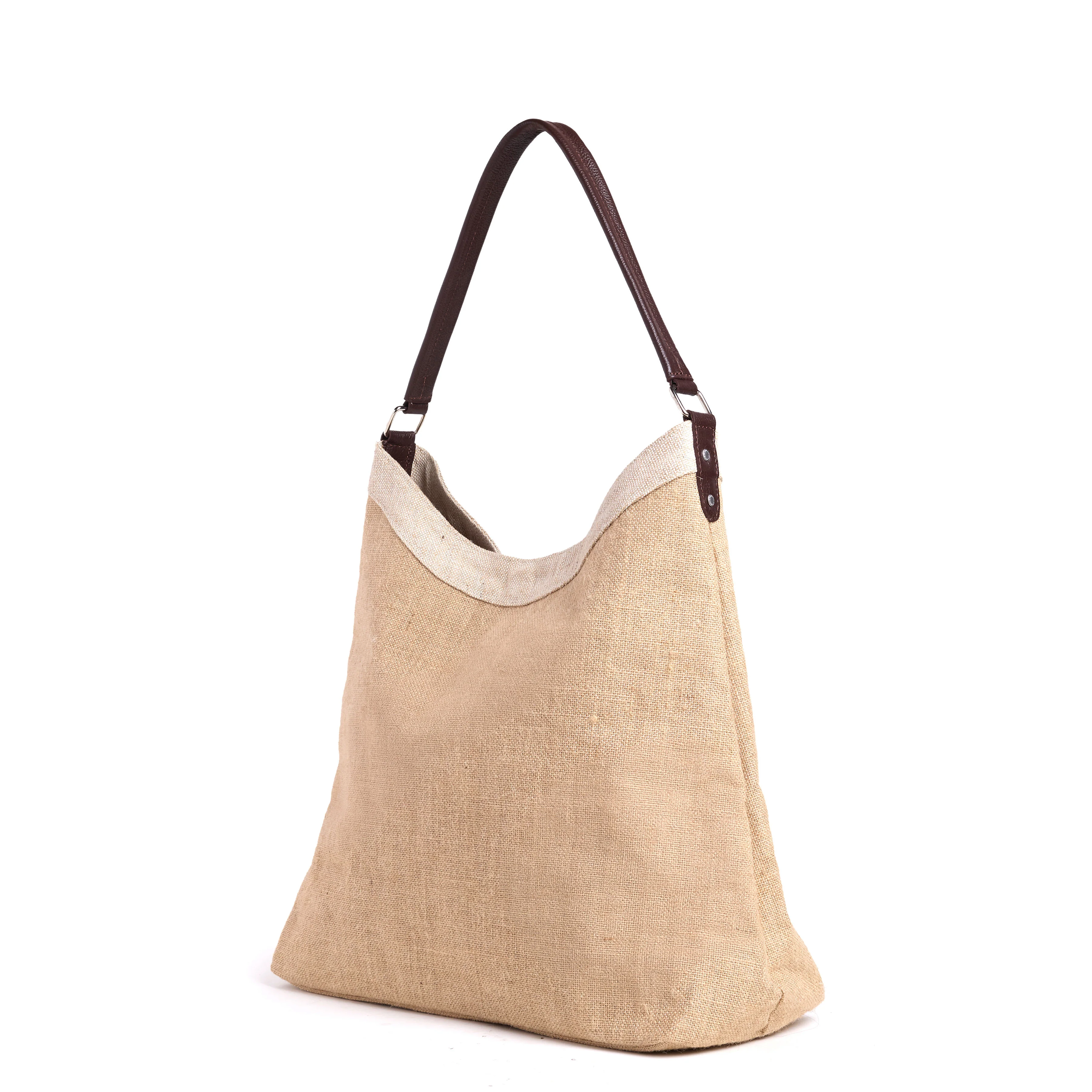 Crescent Tote in Natural - Image 6