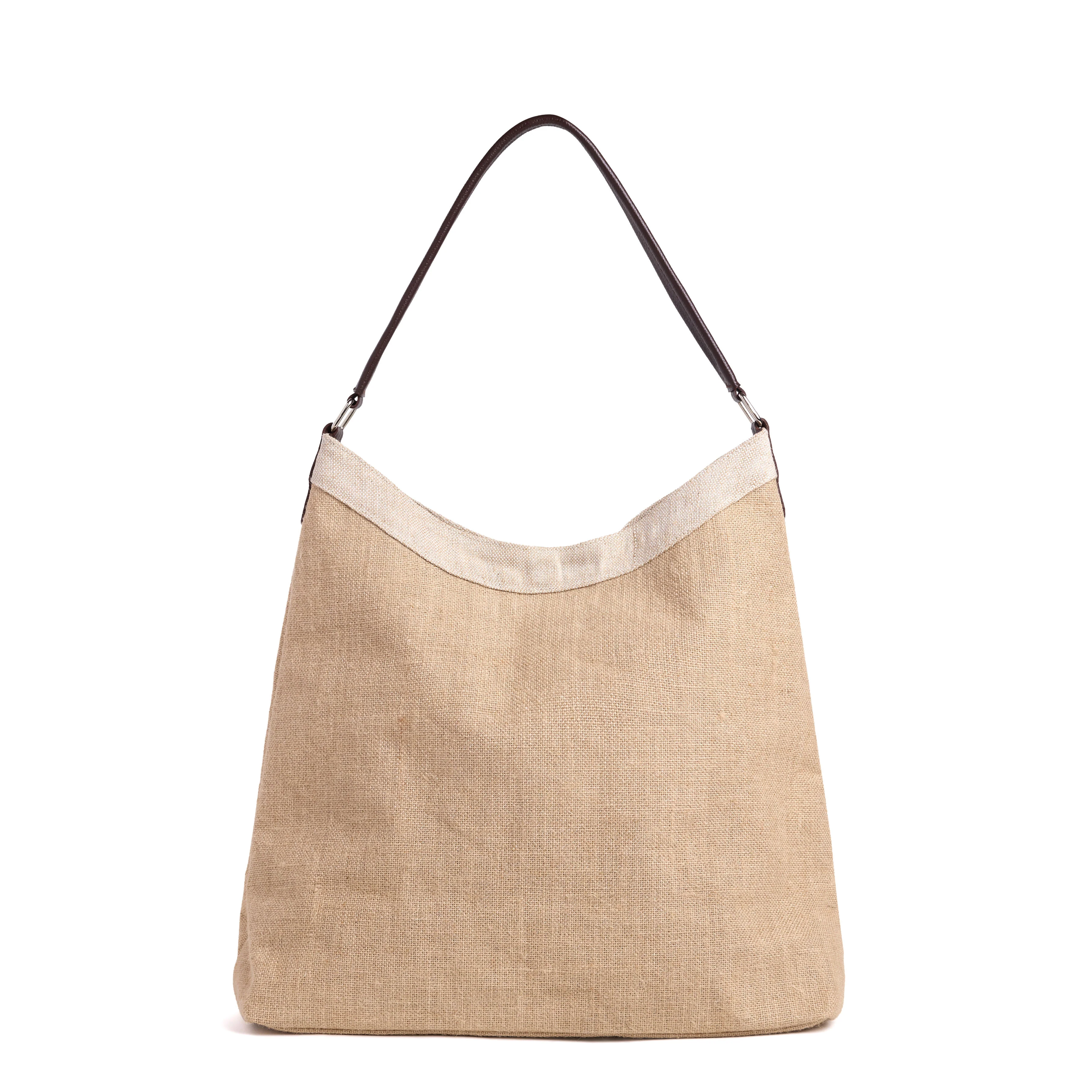 Crescent Tote in Natural - Image 7
