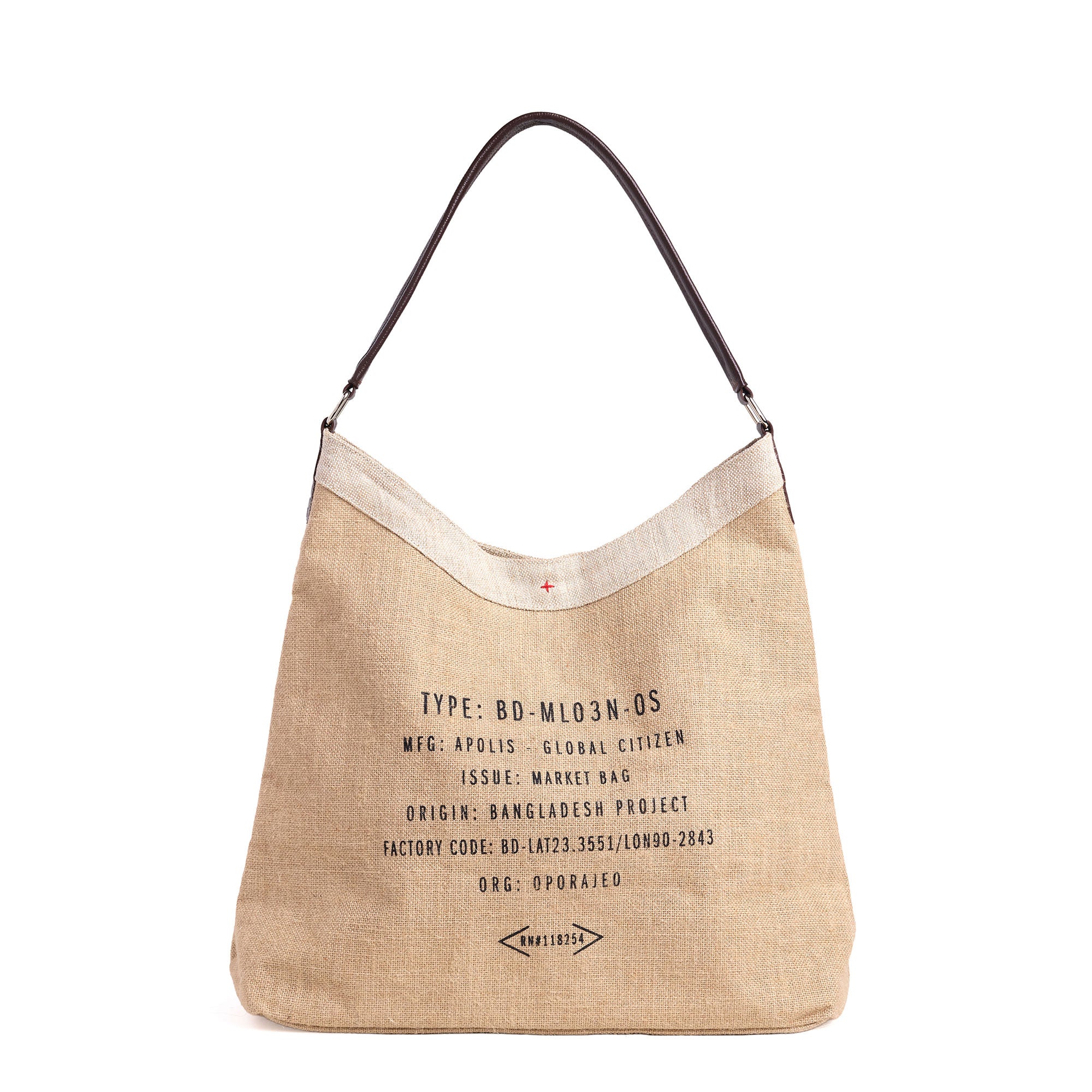 Crescent Tote in Natural - Image 3