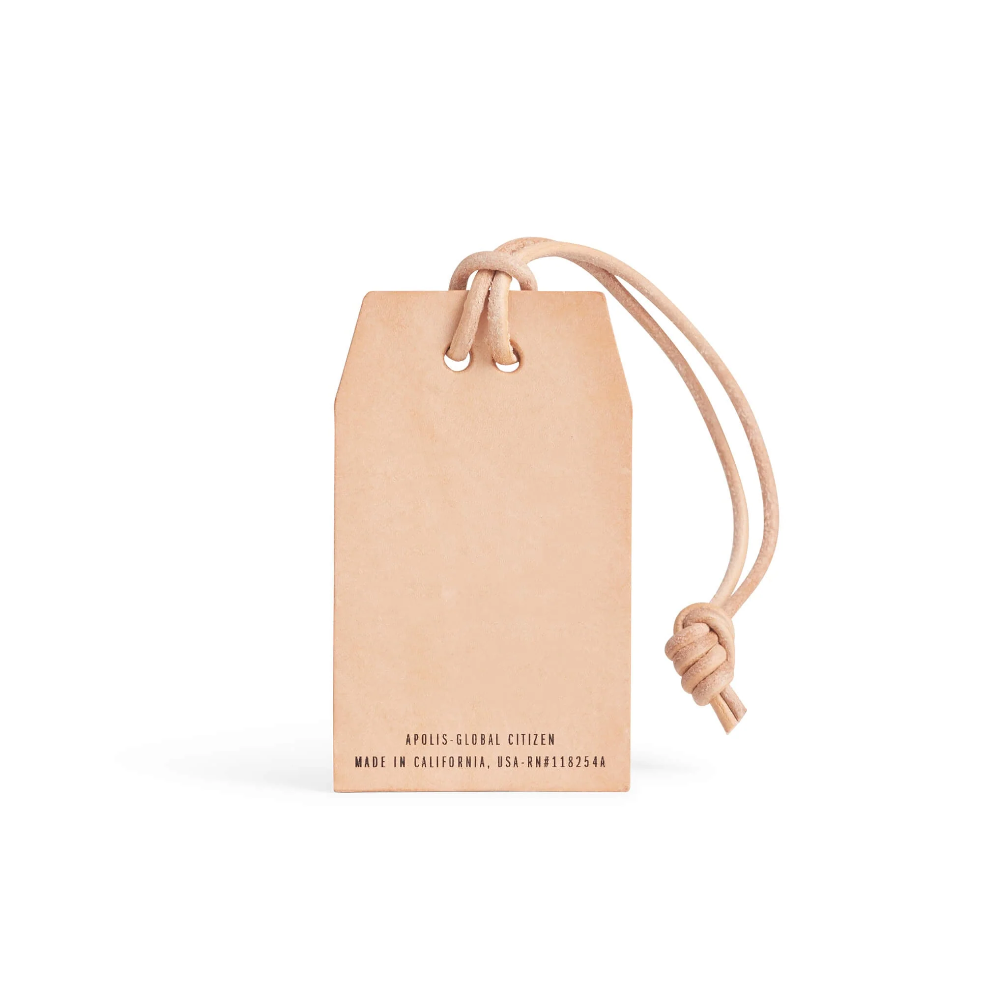 Leather Gift Tag with Note - Image 7