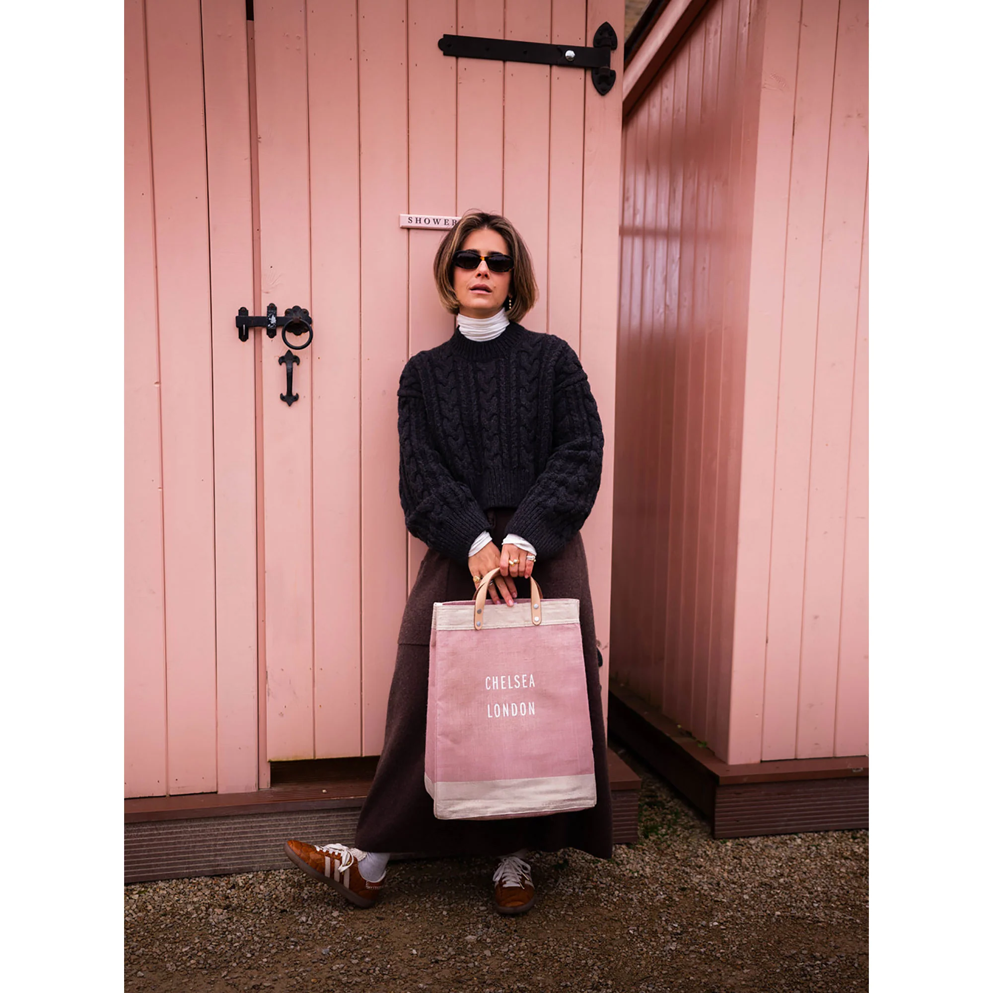 Petite Market Bag in Blush - Image 5