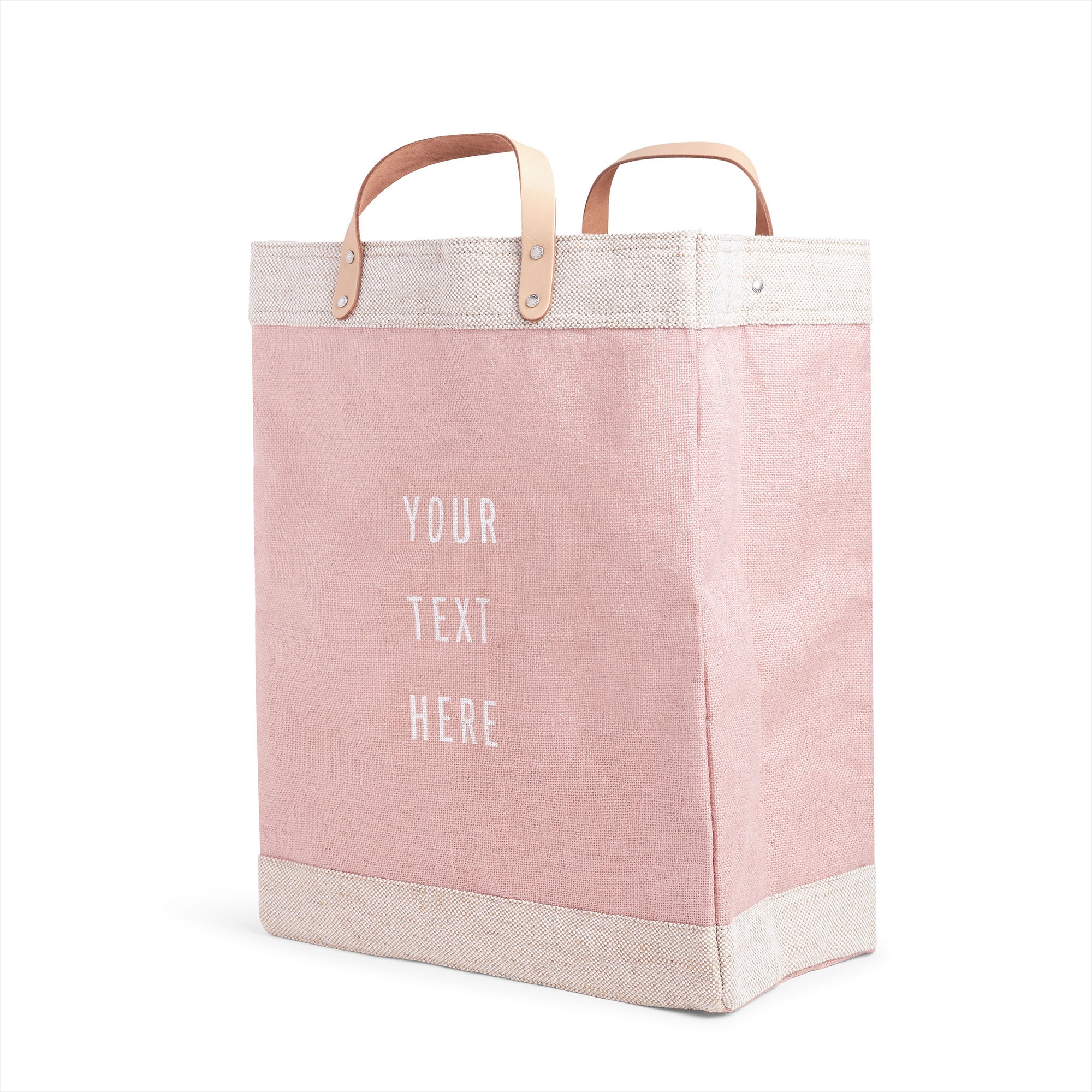 Market Bag in Blush - Image 7