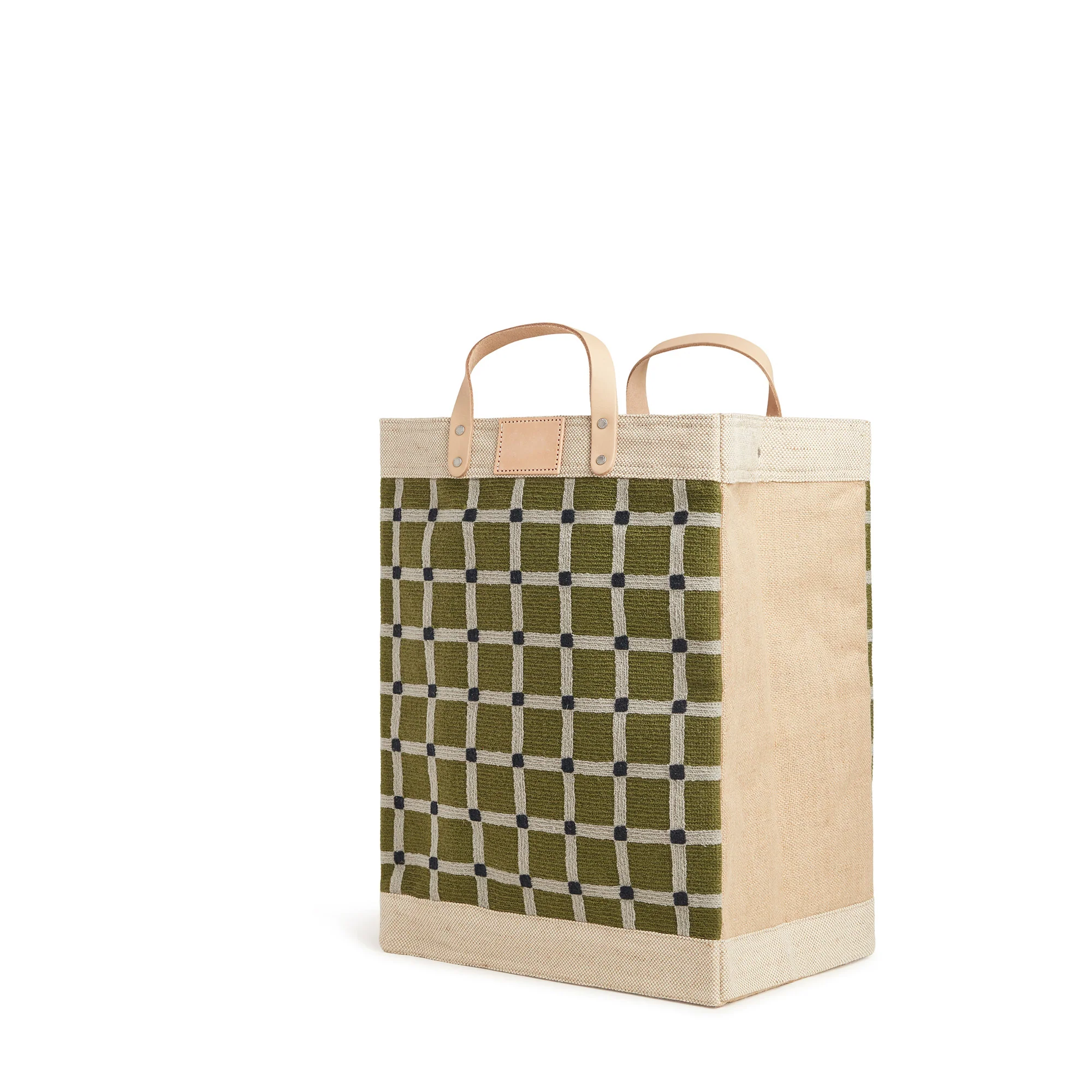 Market Bag in Chenille Window Sage - Image 3