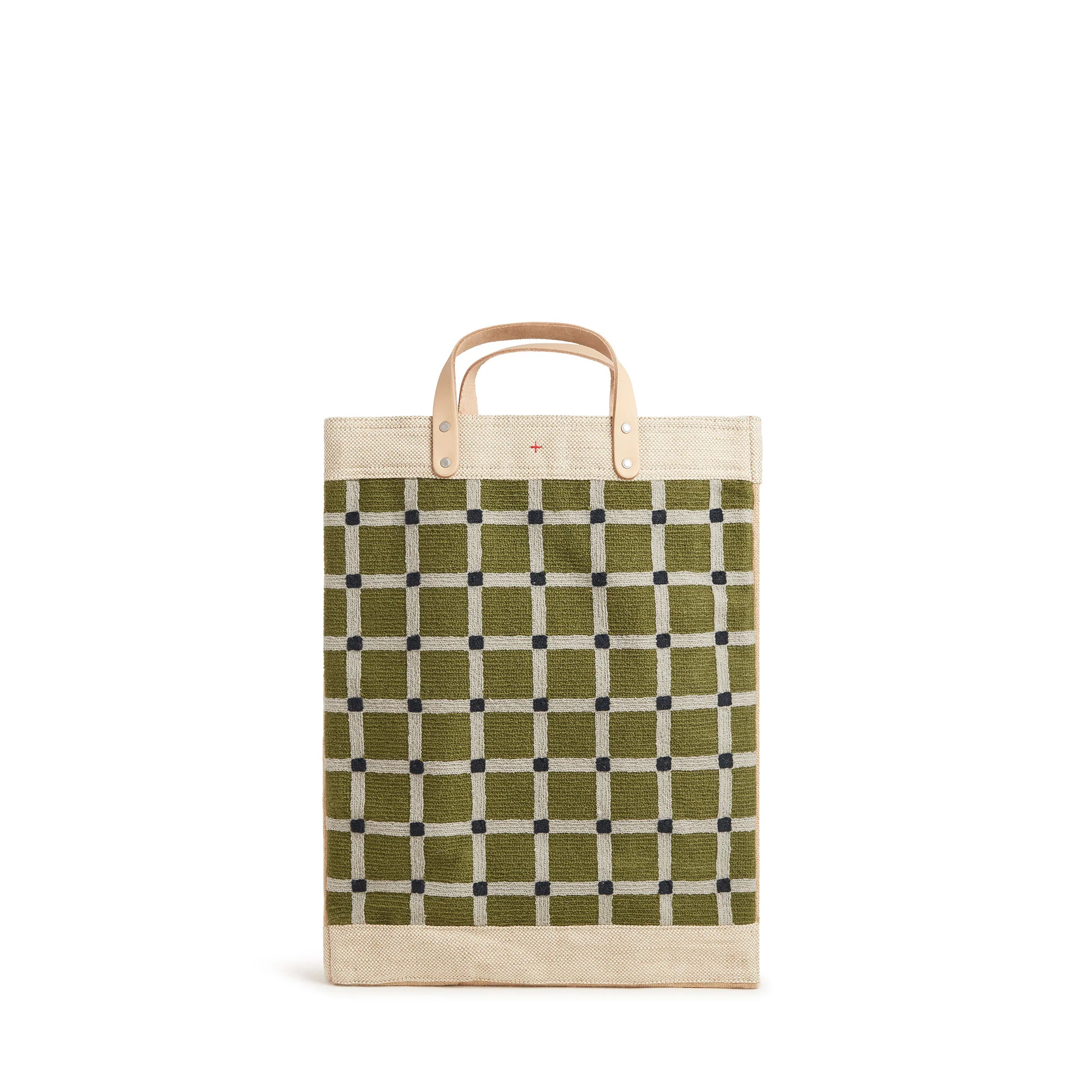 Market Bag in Chenille Window Sage - Image 5