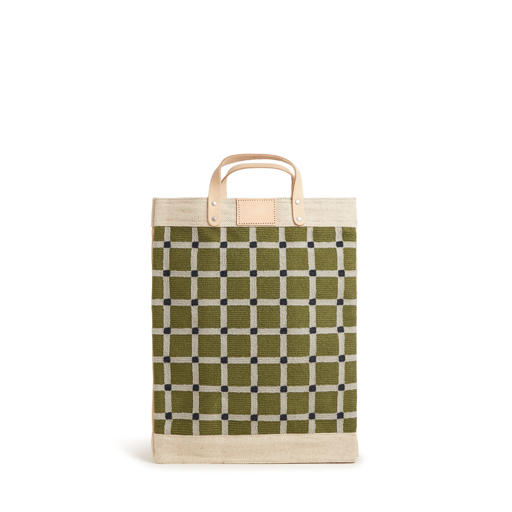 Market Bag in Chenille Window Sage - Image 7