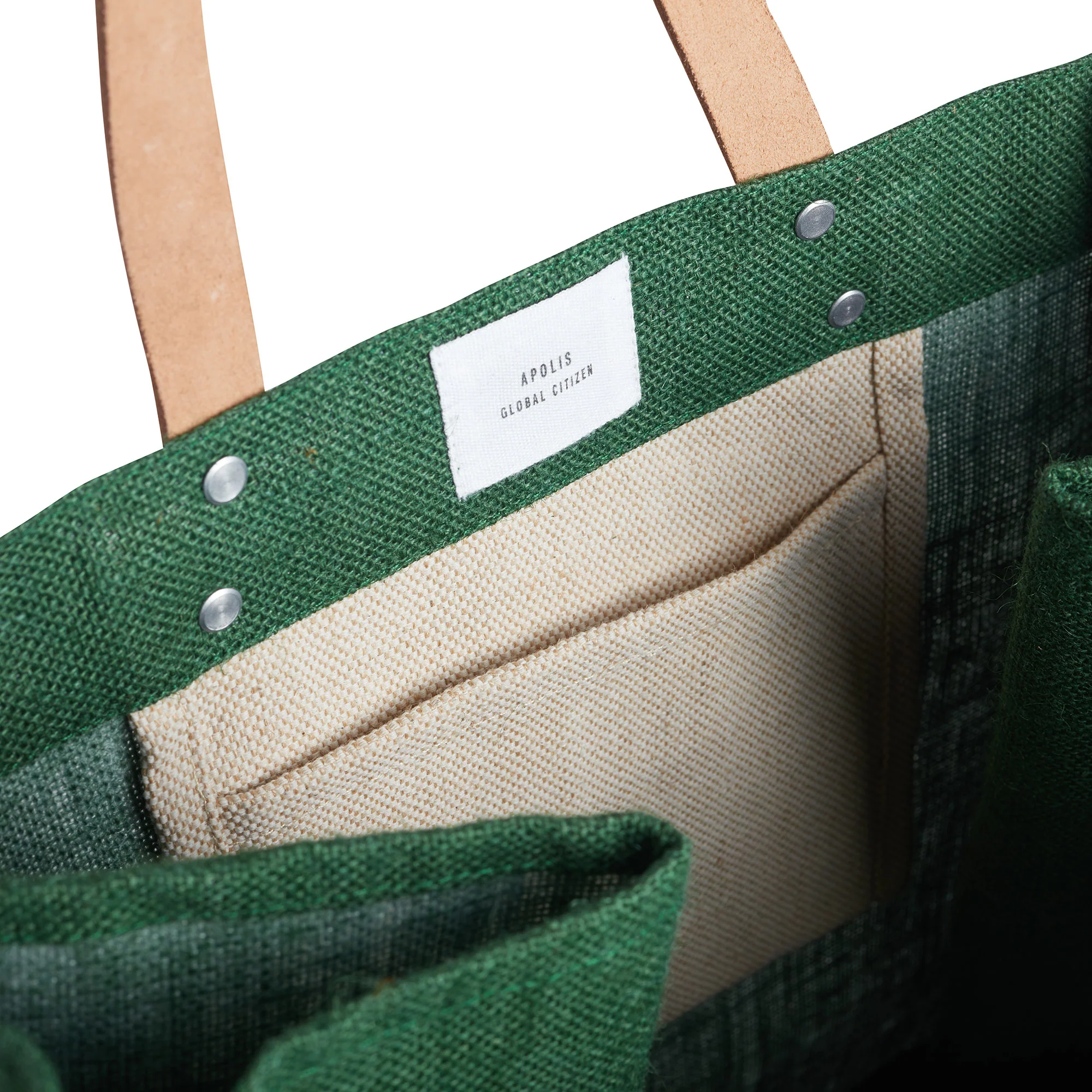 Market Bag in Field Green - Image 7