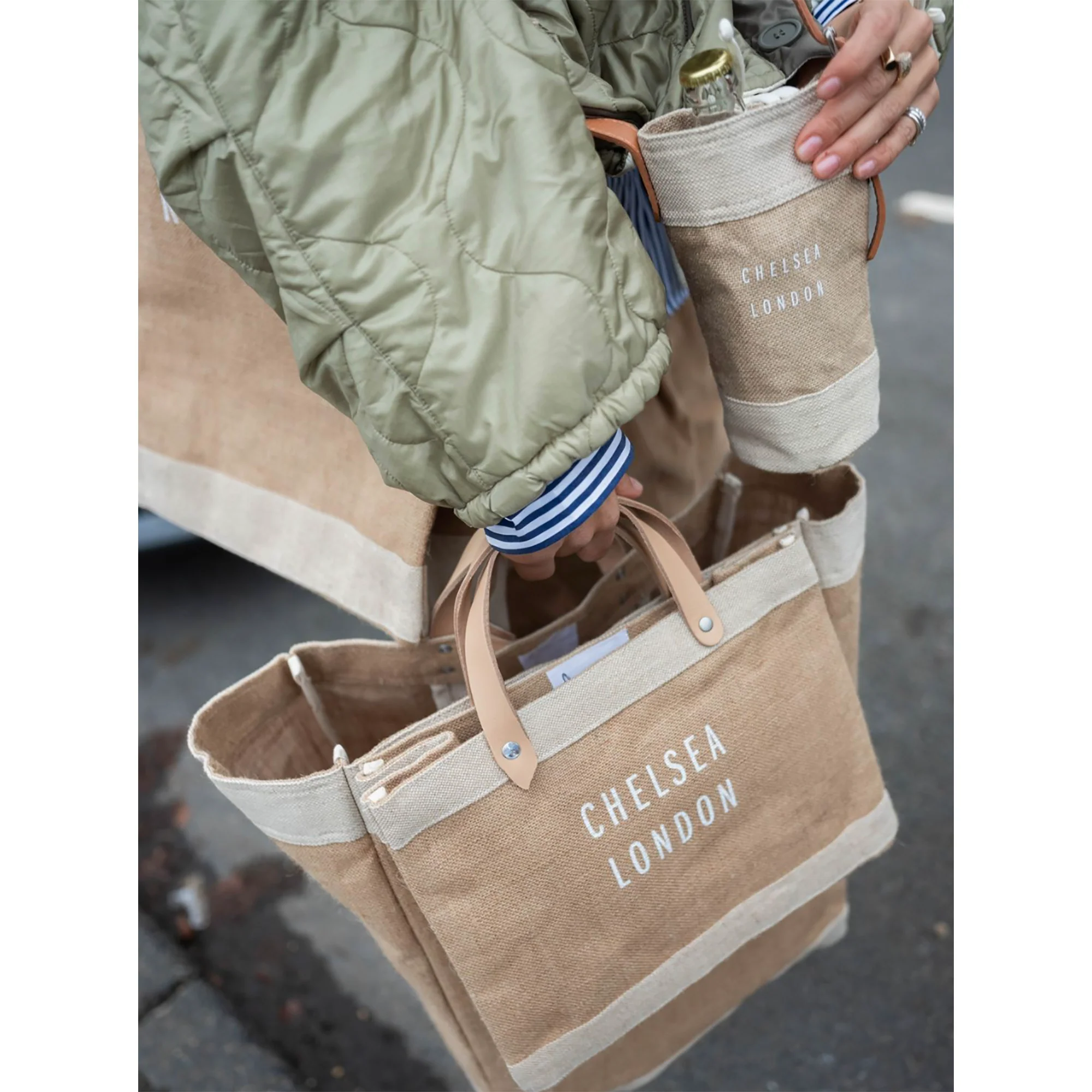 Market Bag in Natural - Image 3