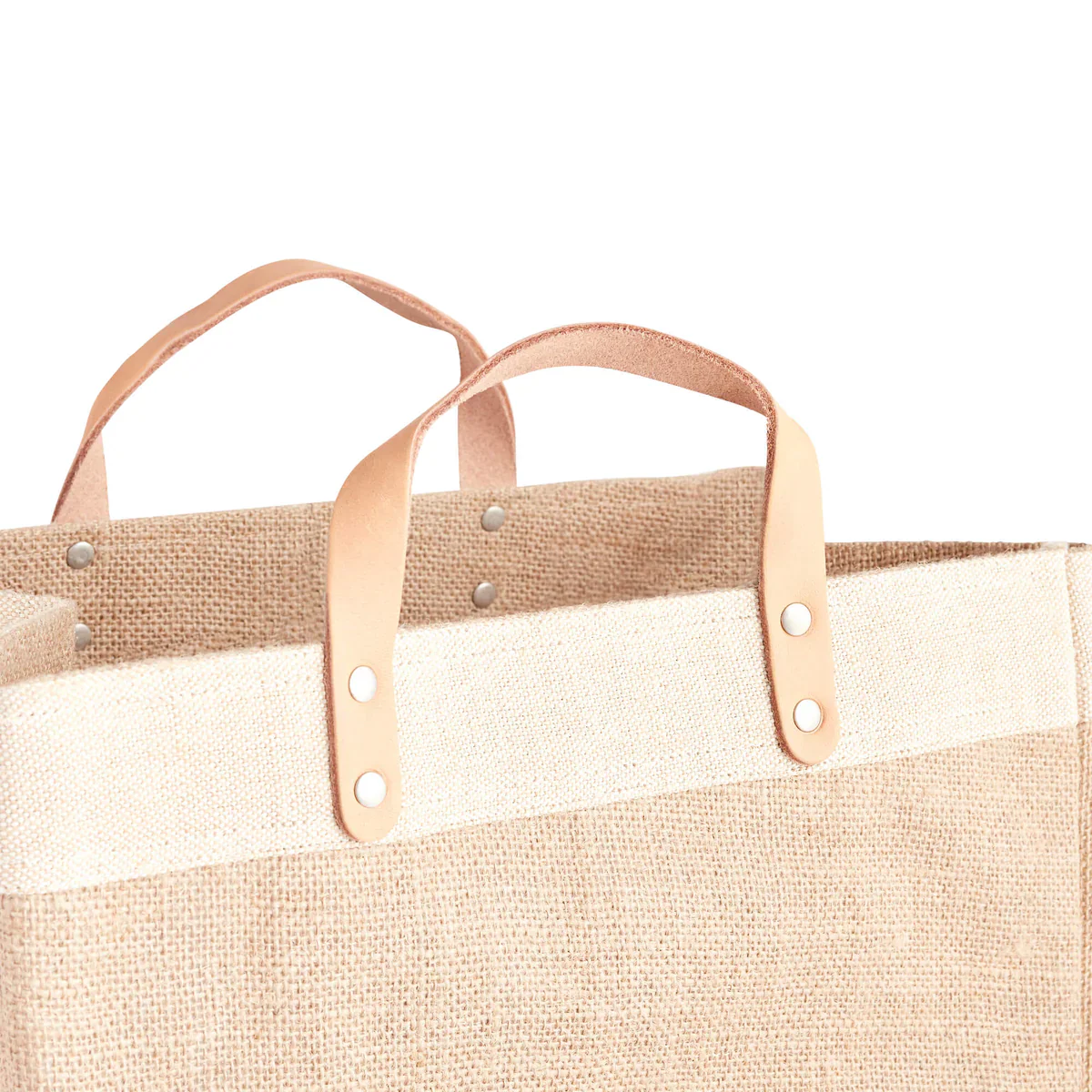 Market Bag in Natural Bird Sonnet Watercolor by Amy Logsdon - Image 7