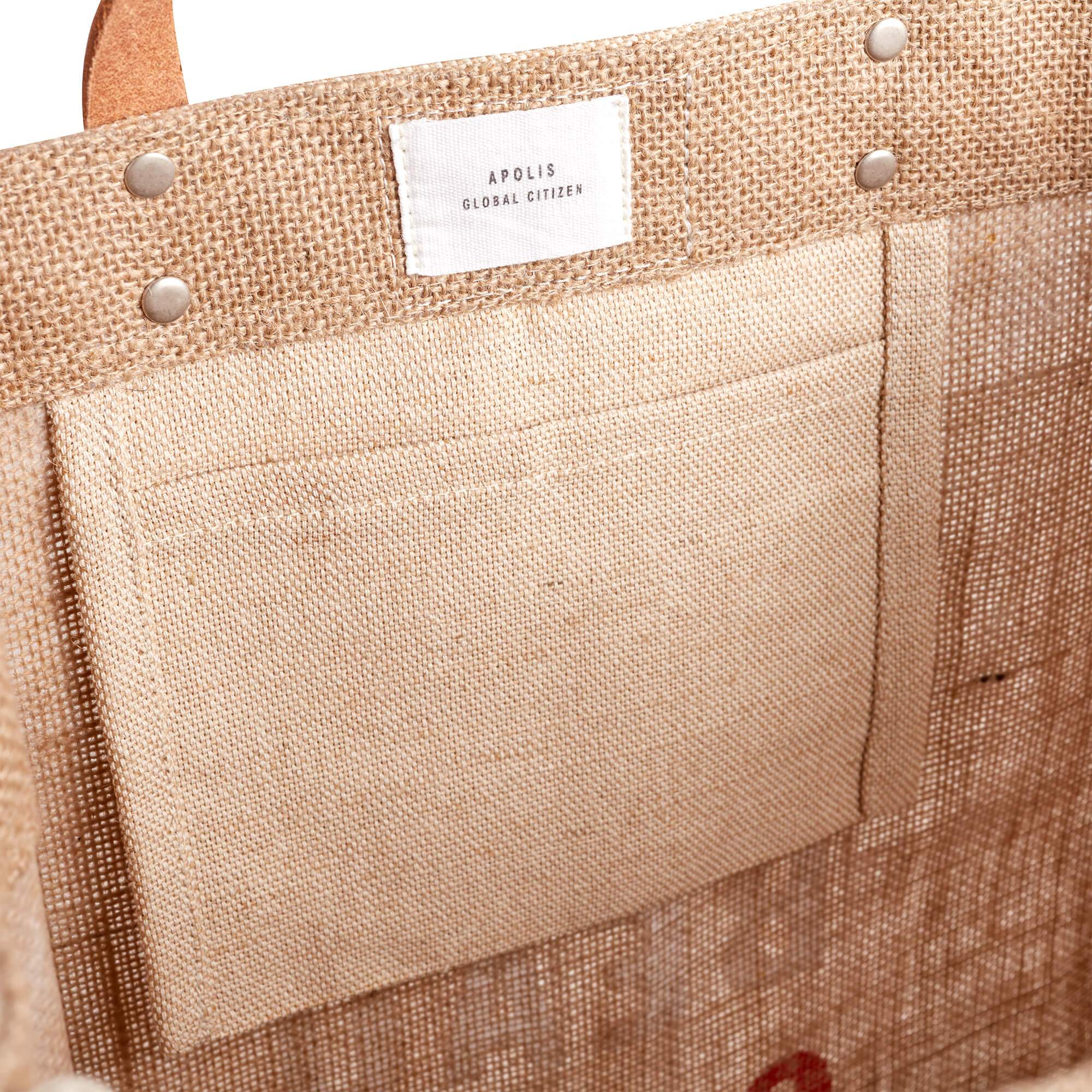 Market Bag in Natural for Clare V. “Merci Beau Coup” - Image 9