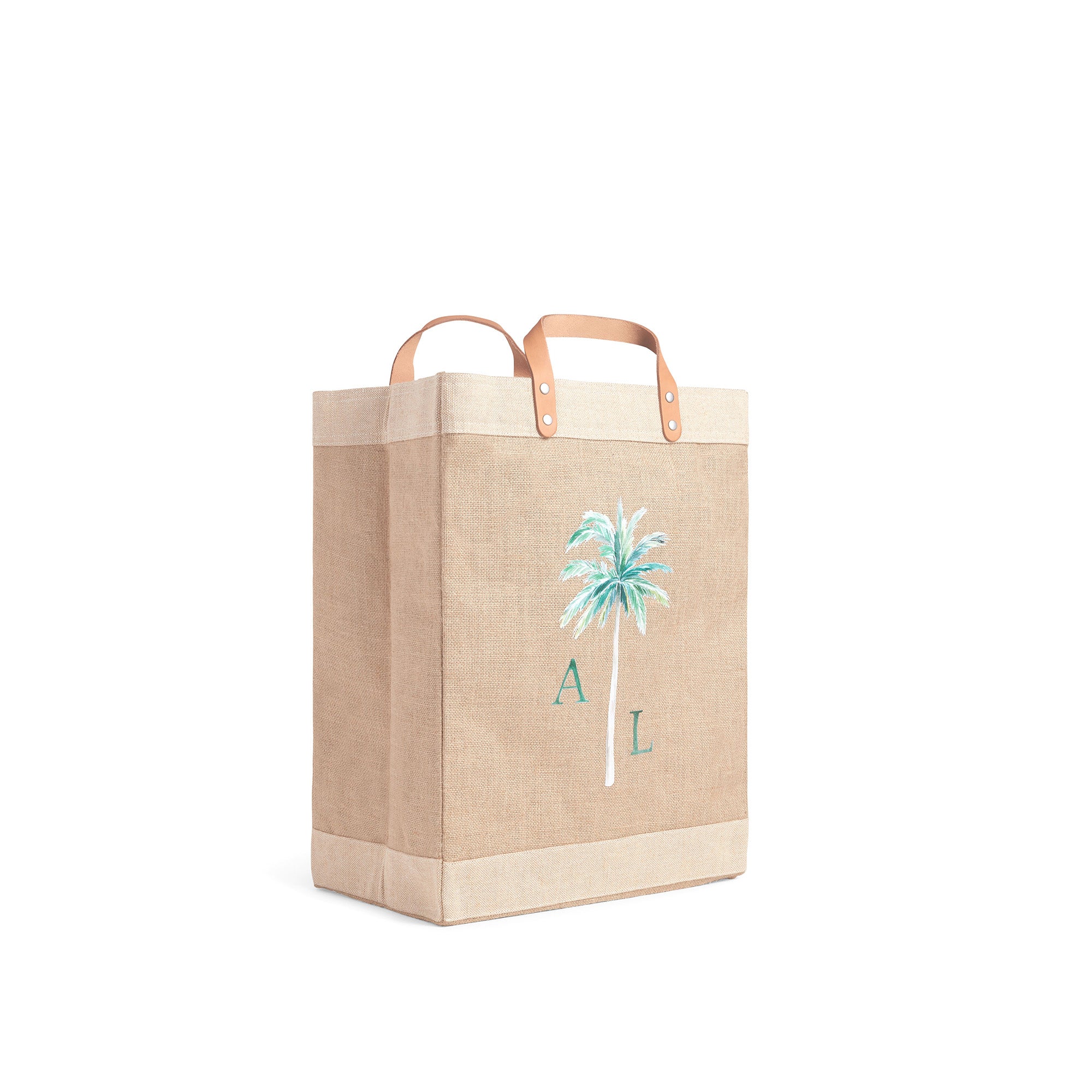 Market Bag in Natural Palm Tree by Amy Logsdon - Image 3