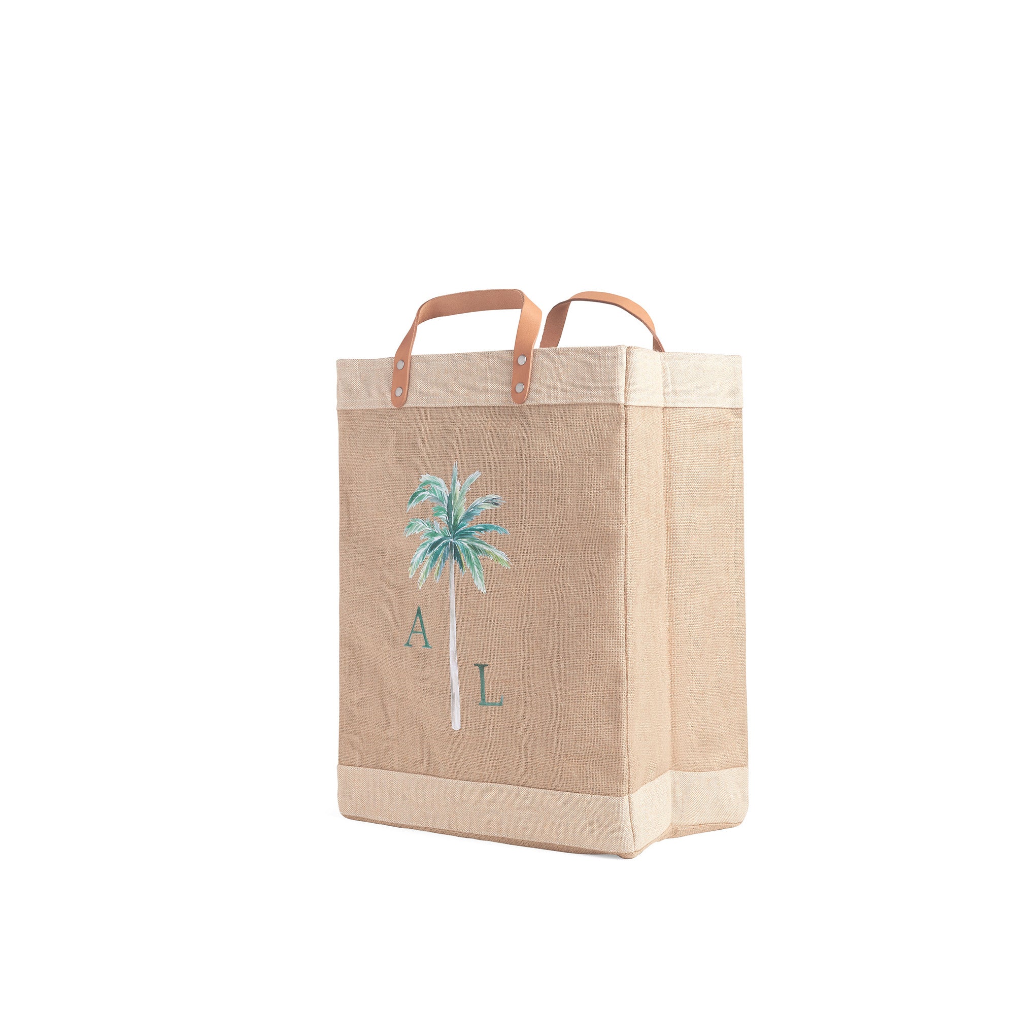 Market Bag in Natural Palm Tree by Amy Logsdon - Image 4