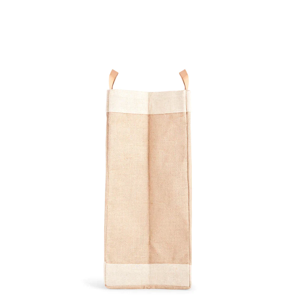 Market Bag in Natural Flower Stand by Amy Logsdon - Image 8
