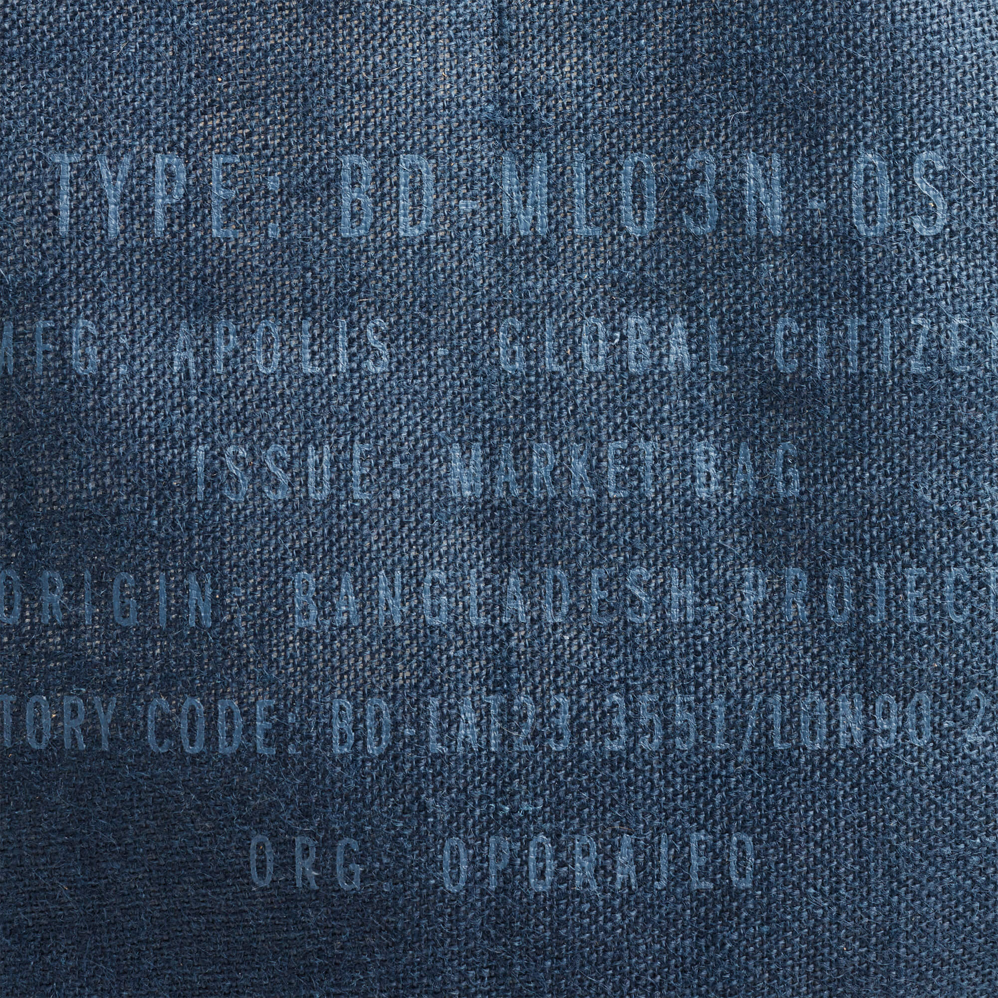 Market Bag in Navy - Image 10