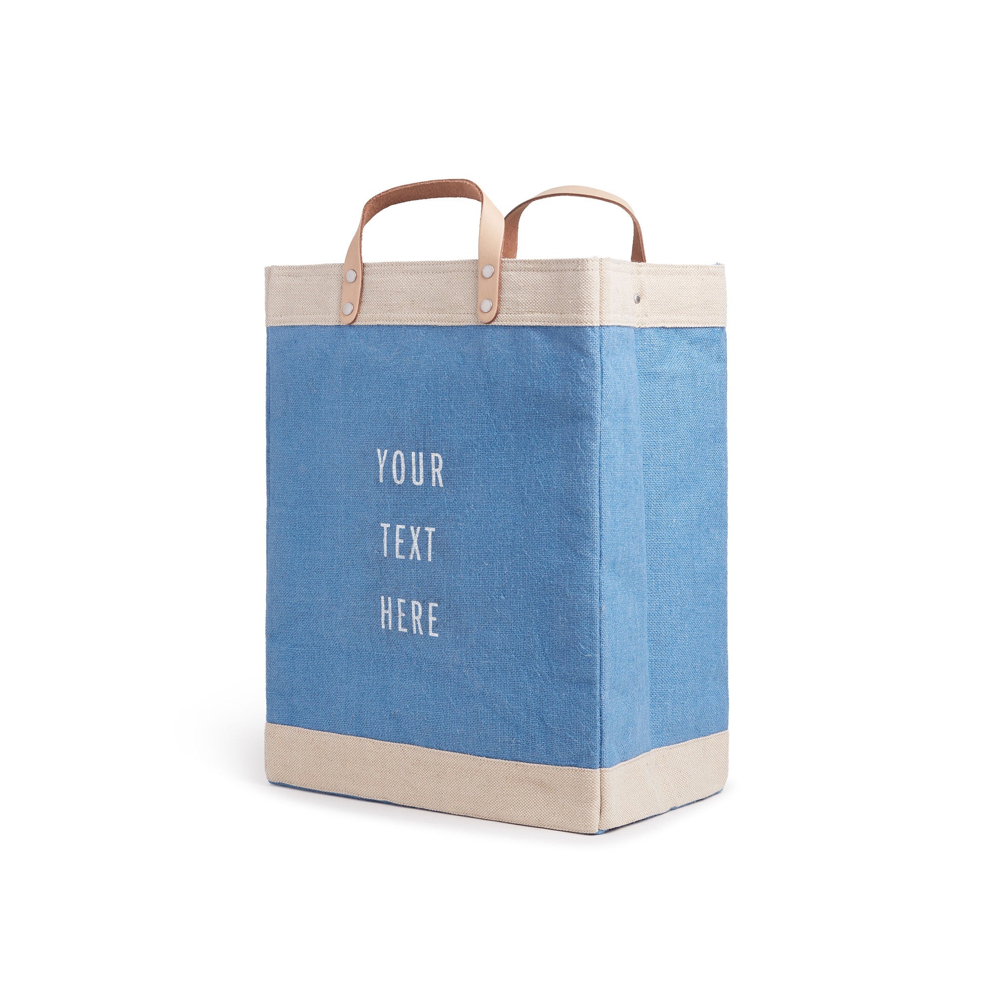 Market Bag in Parisian Blue - Image 10