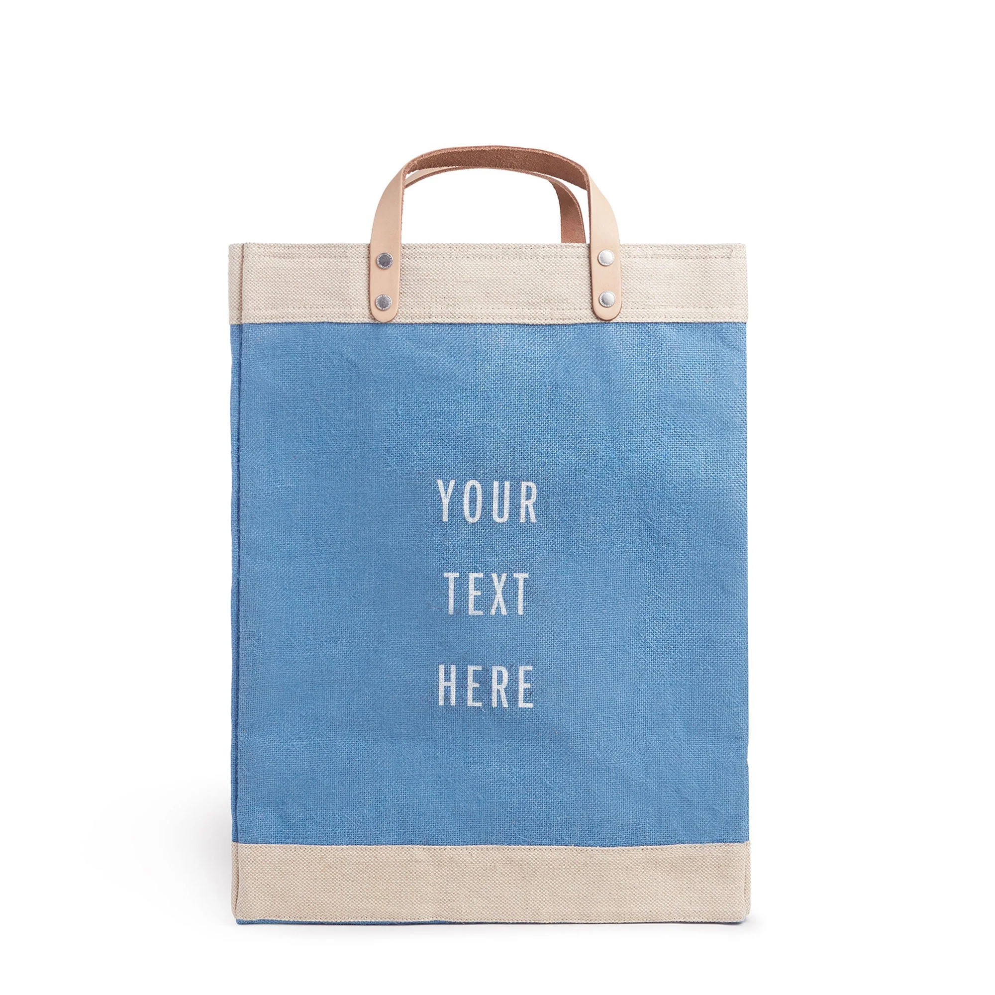 Market Bag in Parisian Blue - Image 13