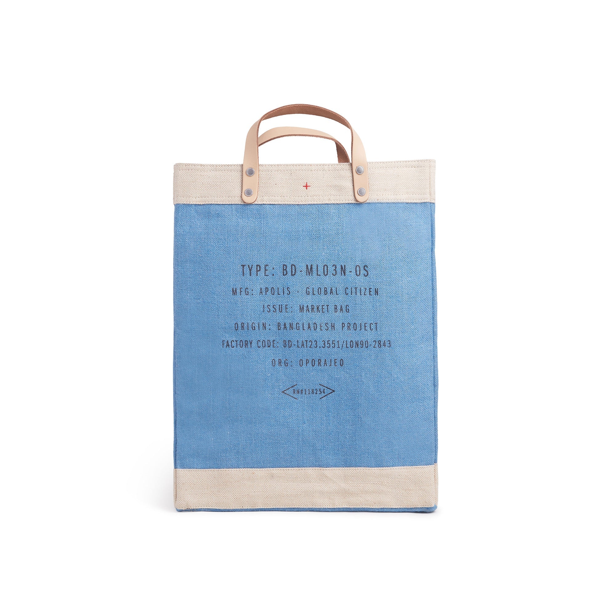 Market Bag in Parisian Blue - Image 6