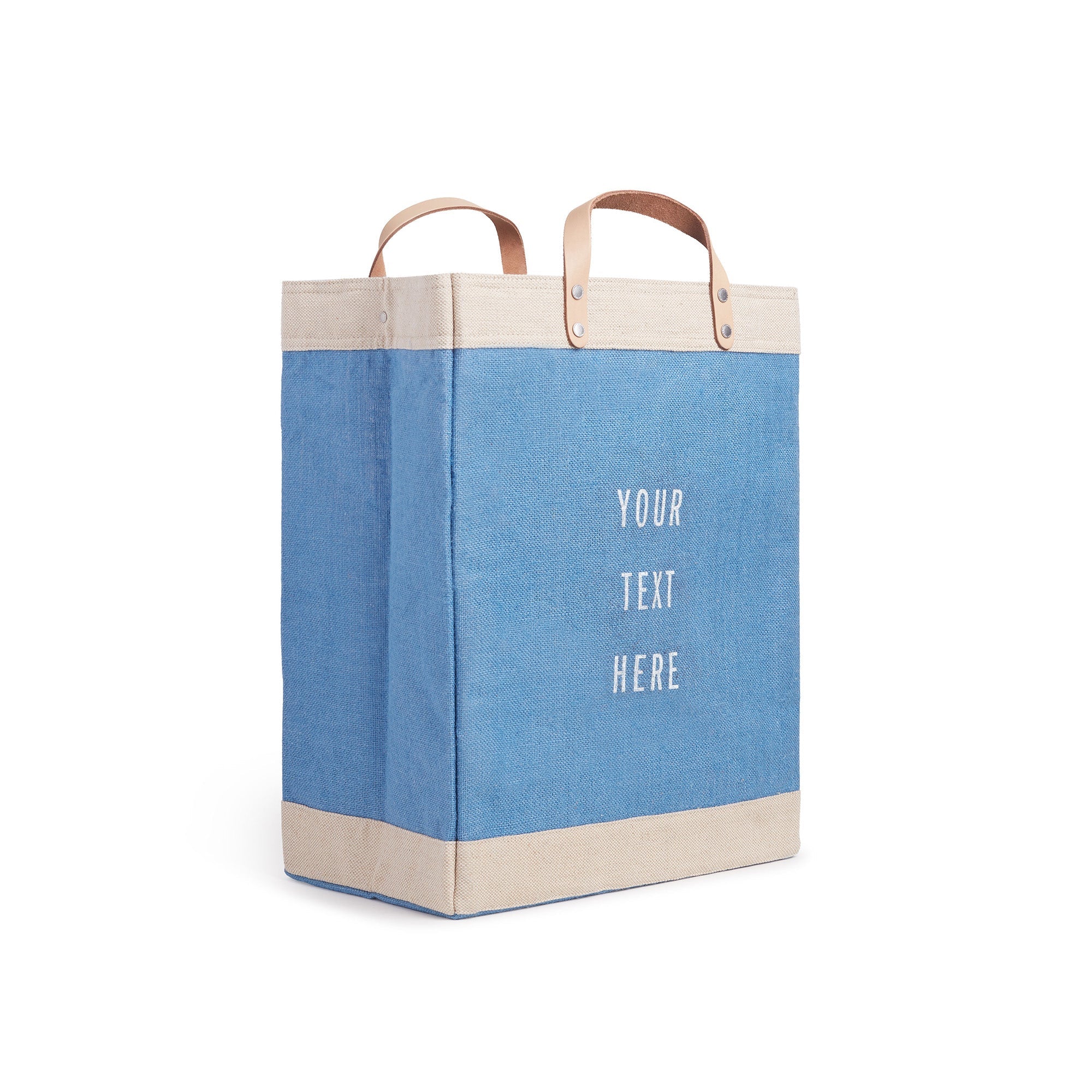 Market Bag in Parisian Blue - Image 8