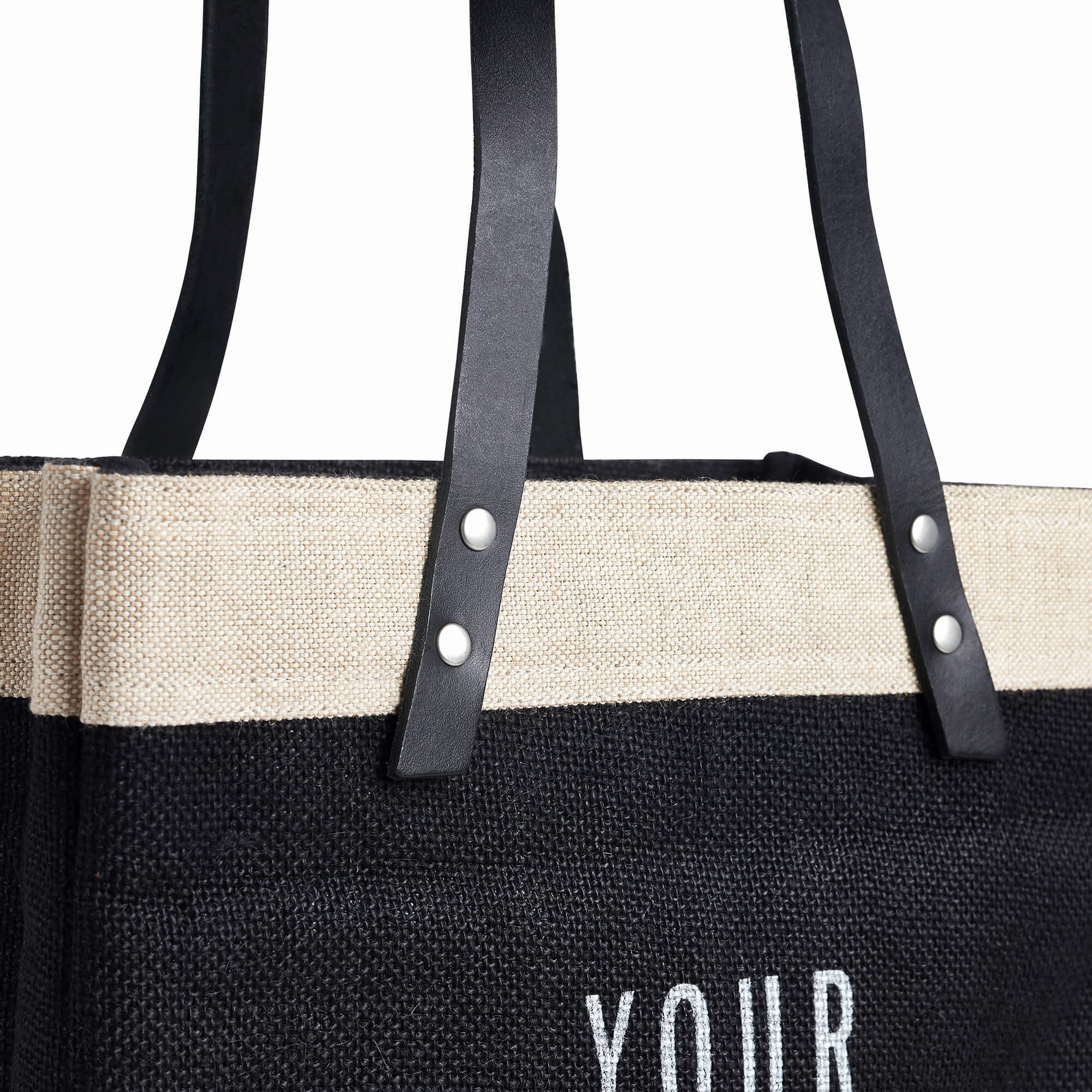 Market Tote in Black - Image 6