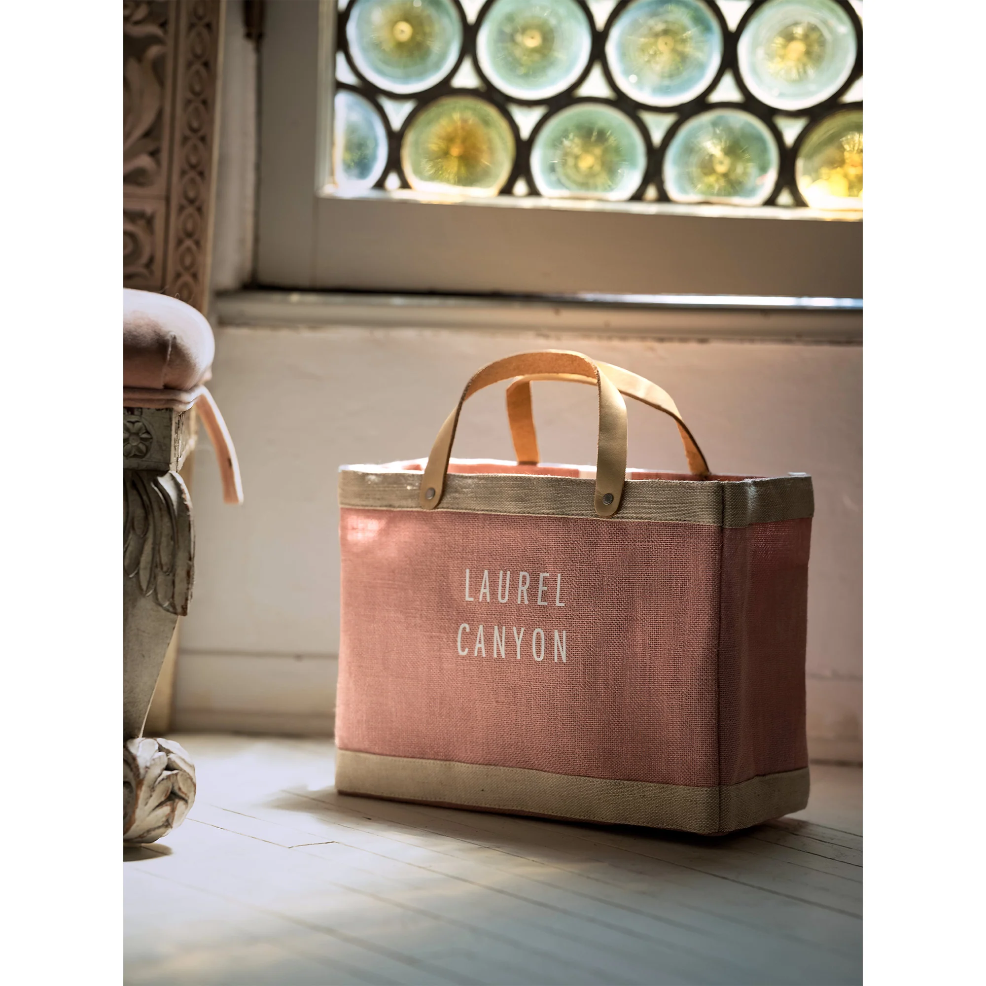 Market Tote in Blush - Image 10