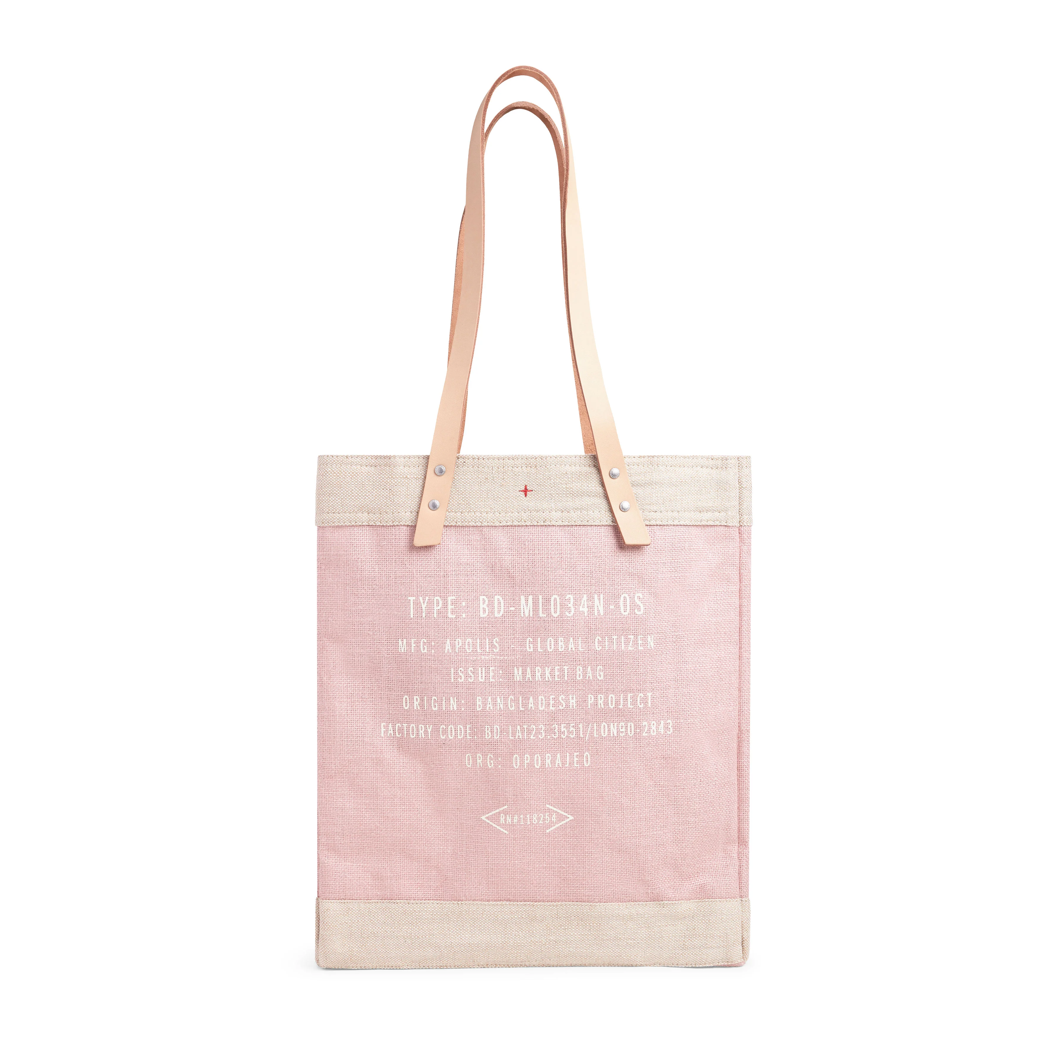 Market Tote in Blush - Image 4