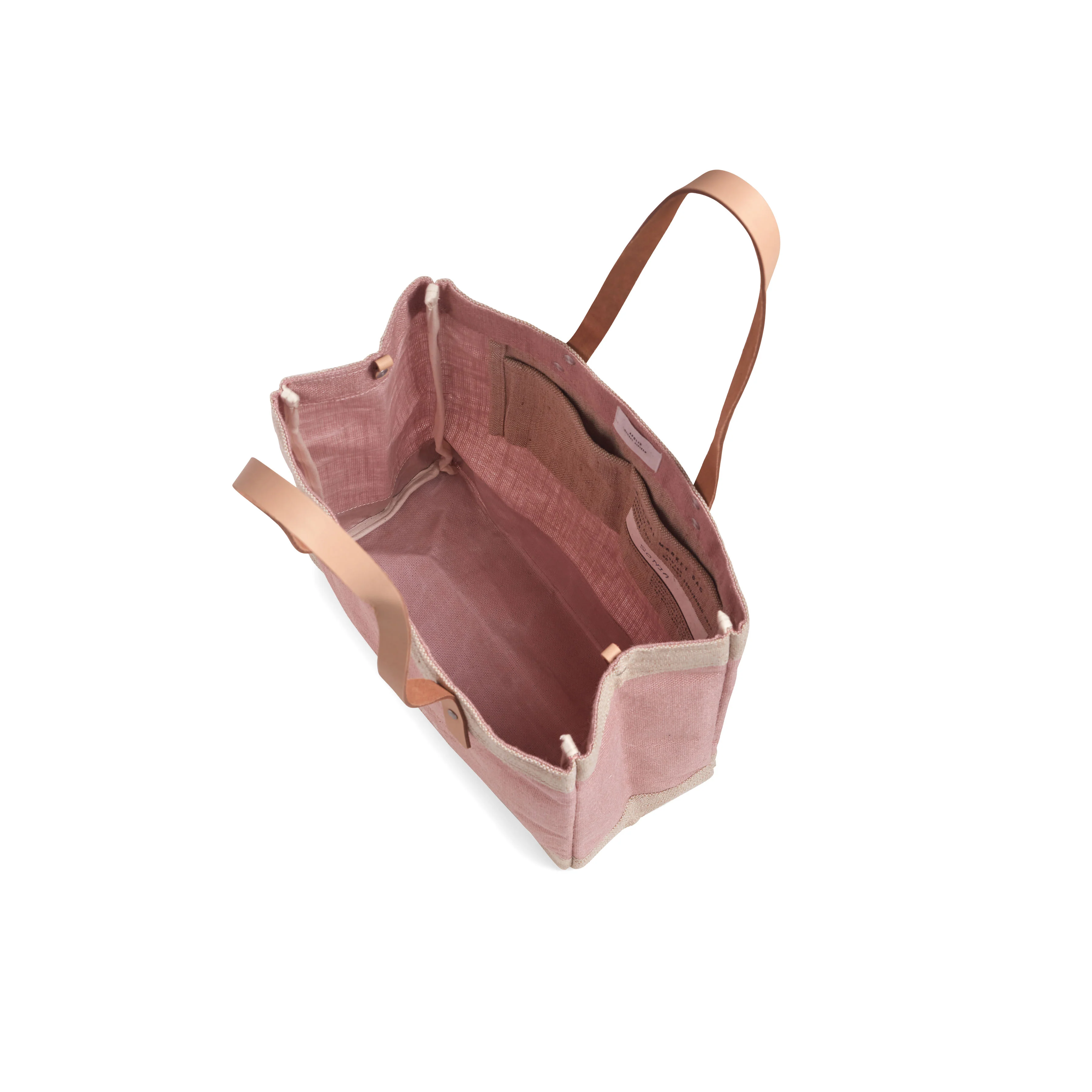 Market Tote in Blush - Image 8