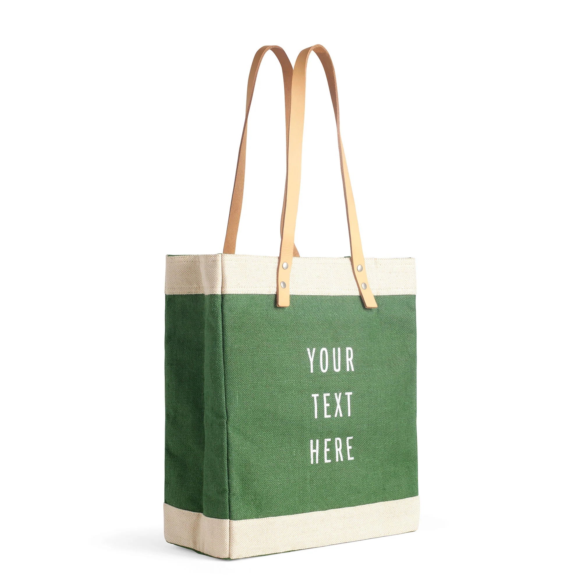 Market Tote in Field Green - Image 10