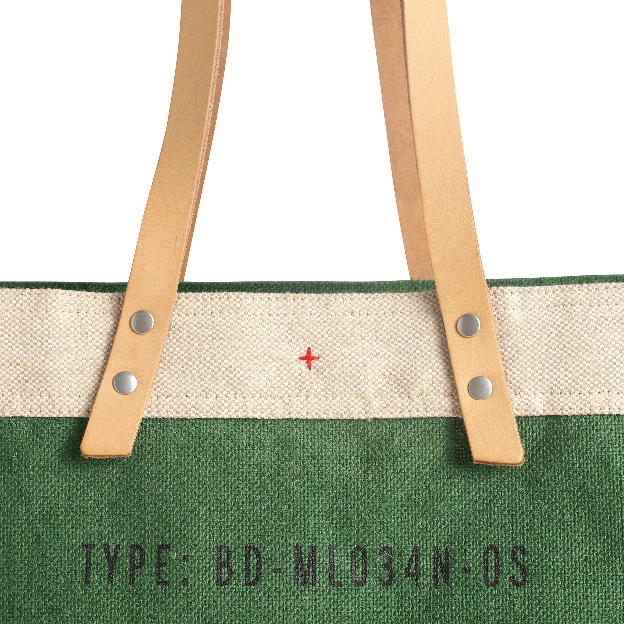 Market Tote in Field Green - Image 5