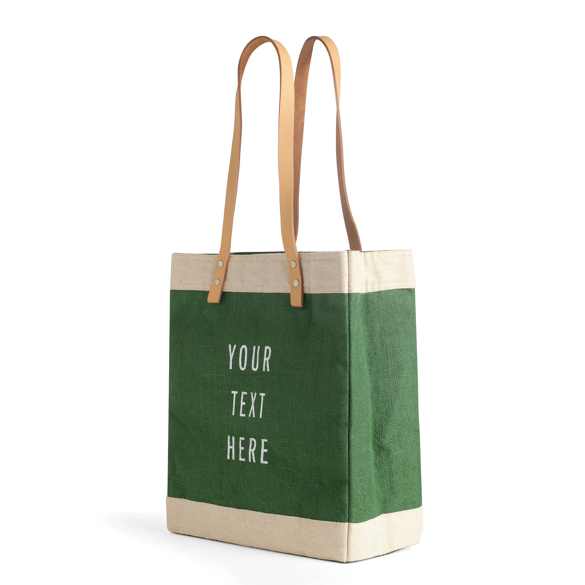 Market Tote in Field Green - Image 7