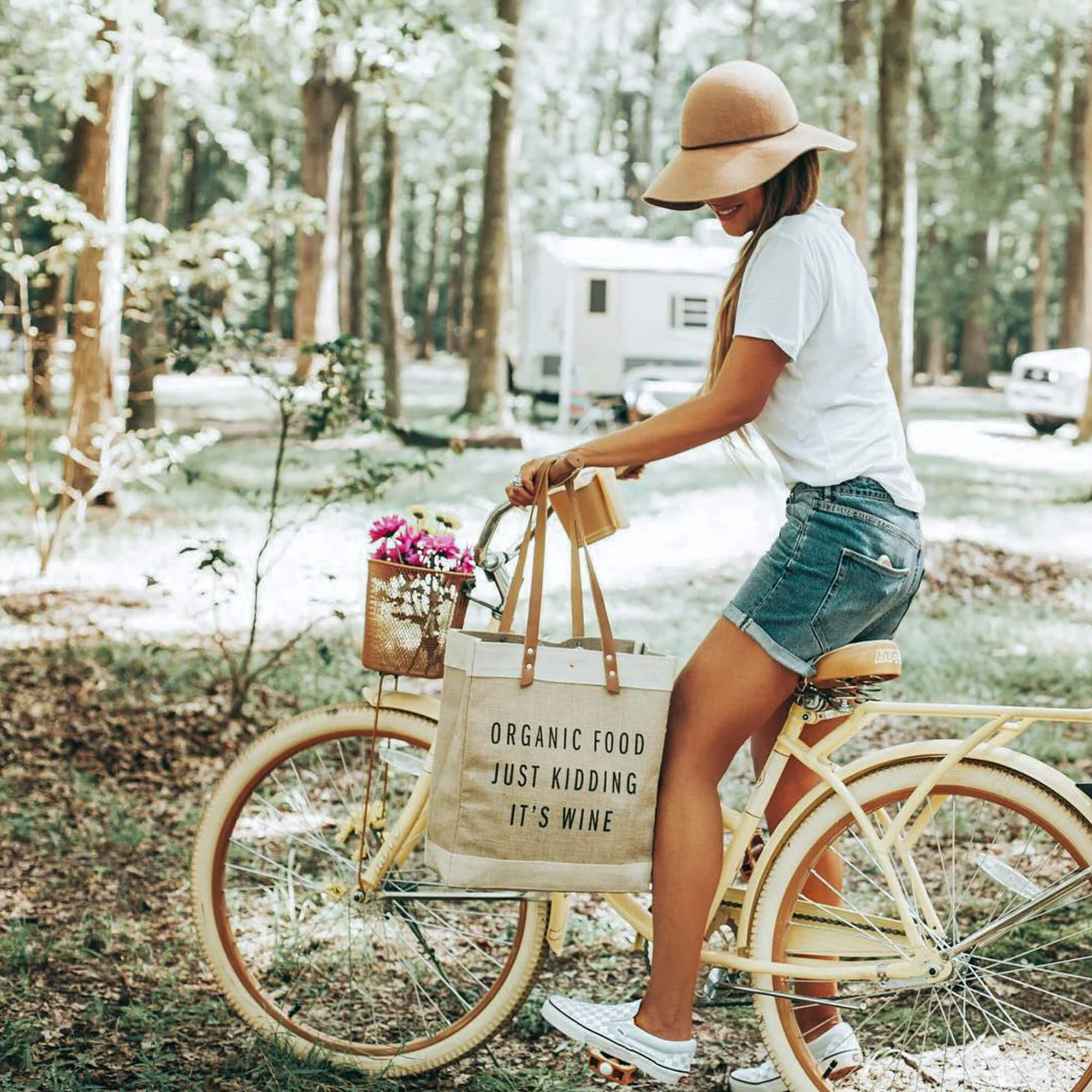 Market Tote in Natural - Image 16