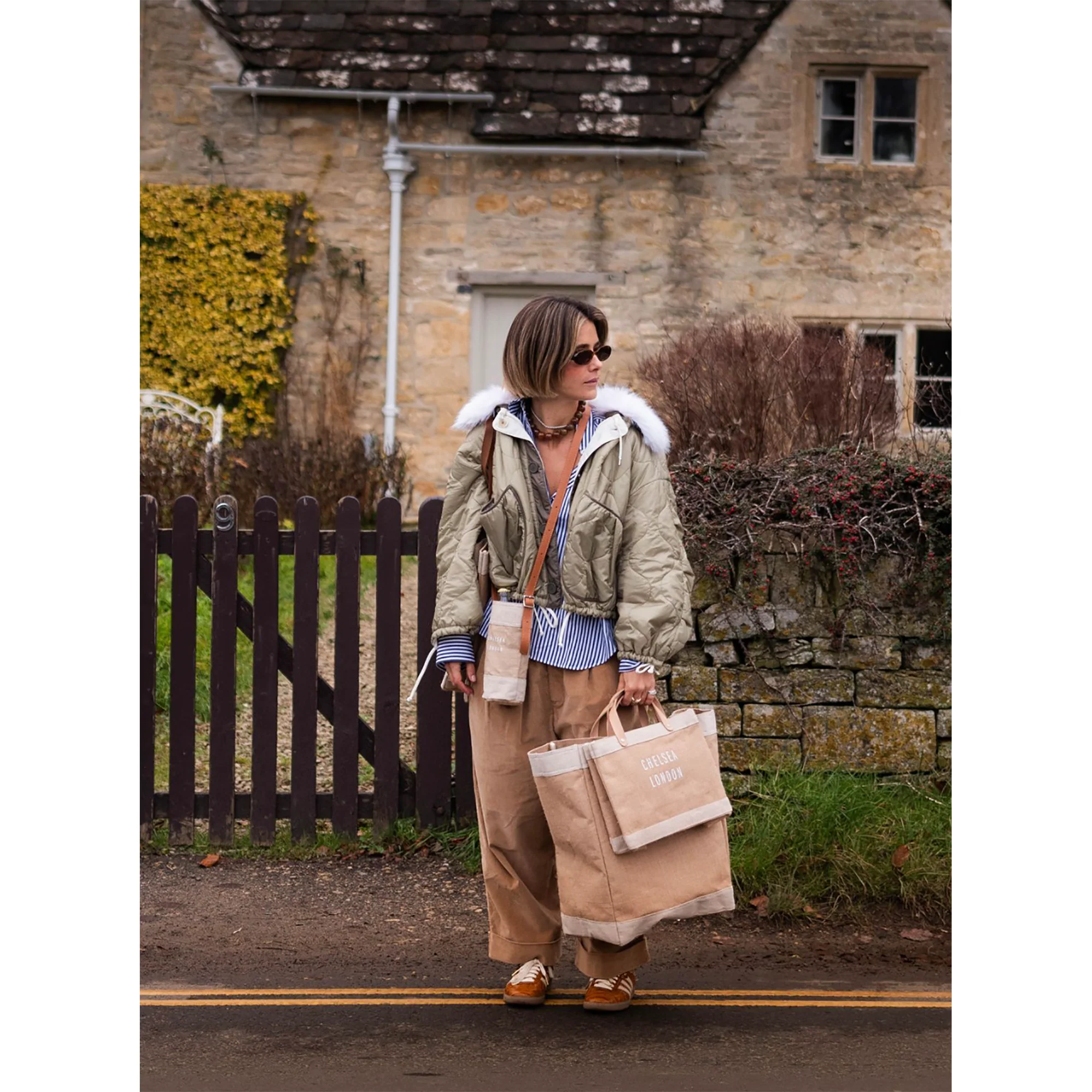 Market Tote in Natural - Image 5