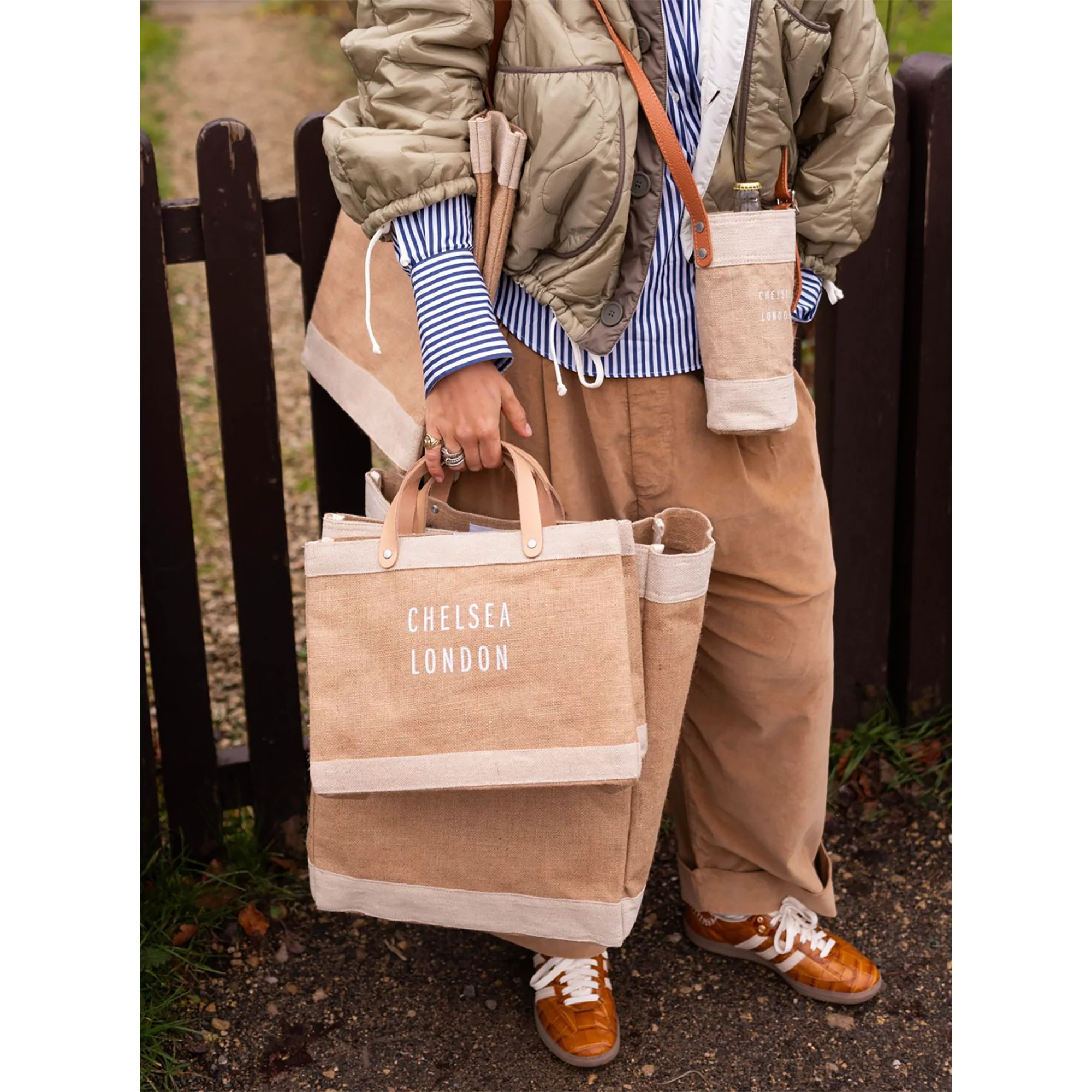 Market Tote in Natural - Image 6