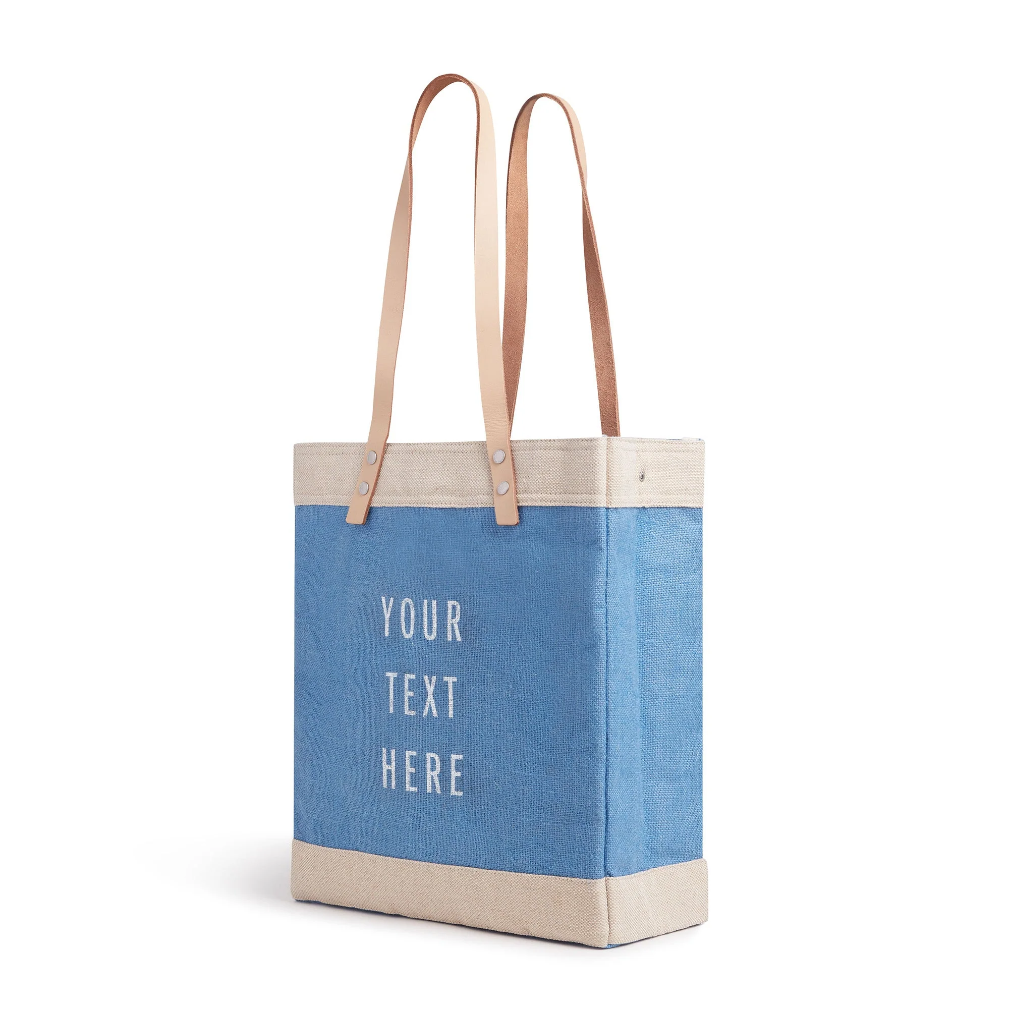 Market Tote in Parisian Blue - Image 5