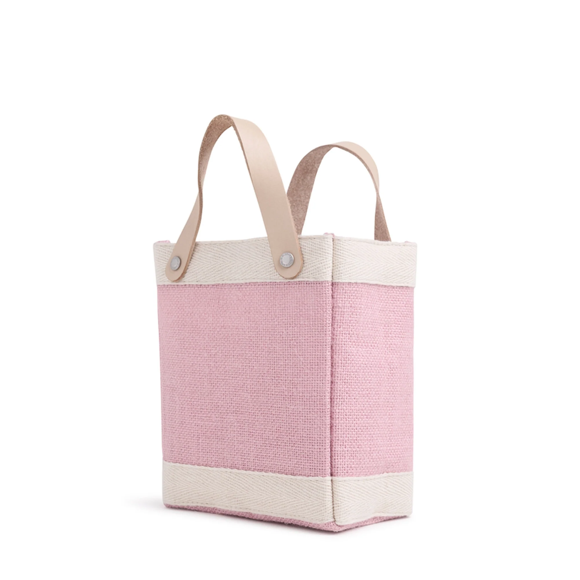 Mini Market Bag in Blush - Image 7