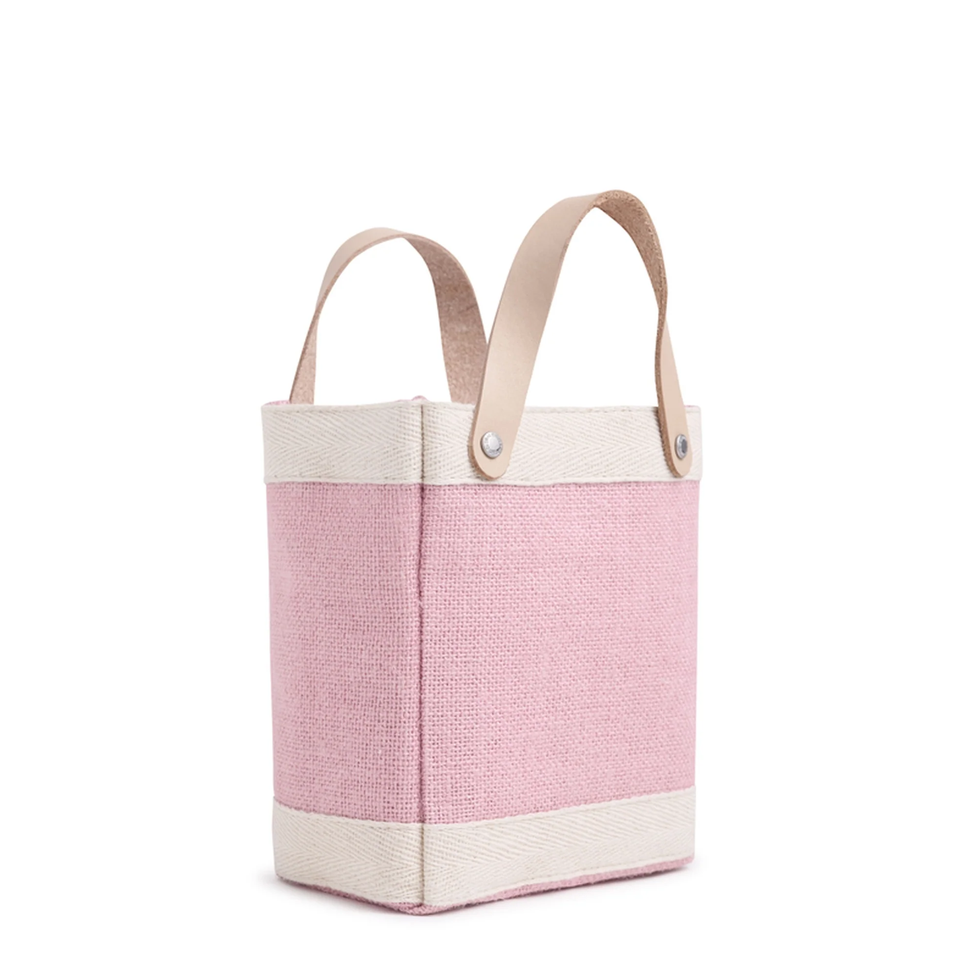 Mini Market Bag in Blush - Image 8