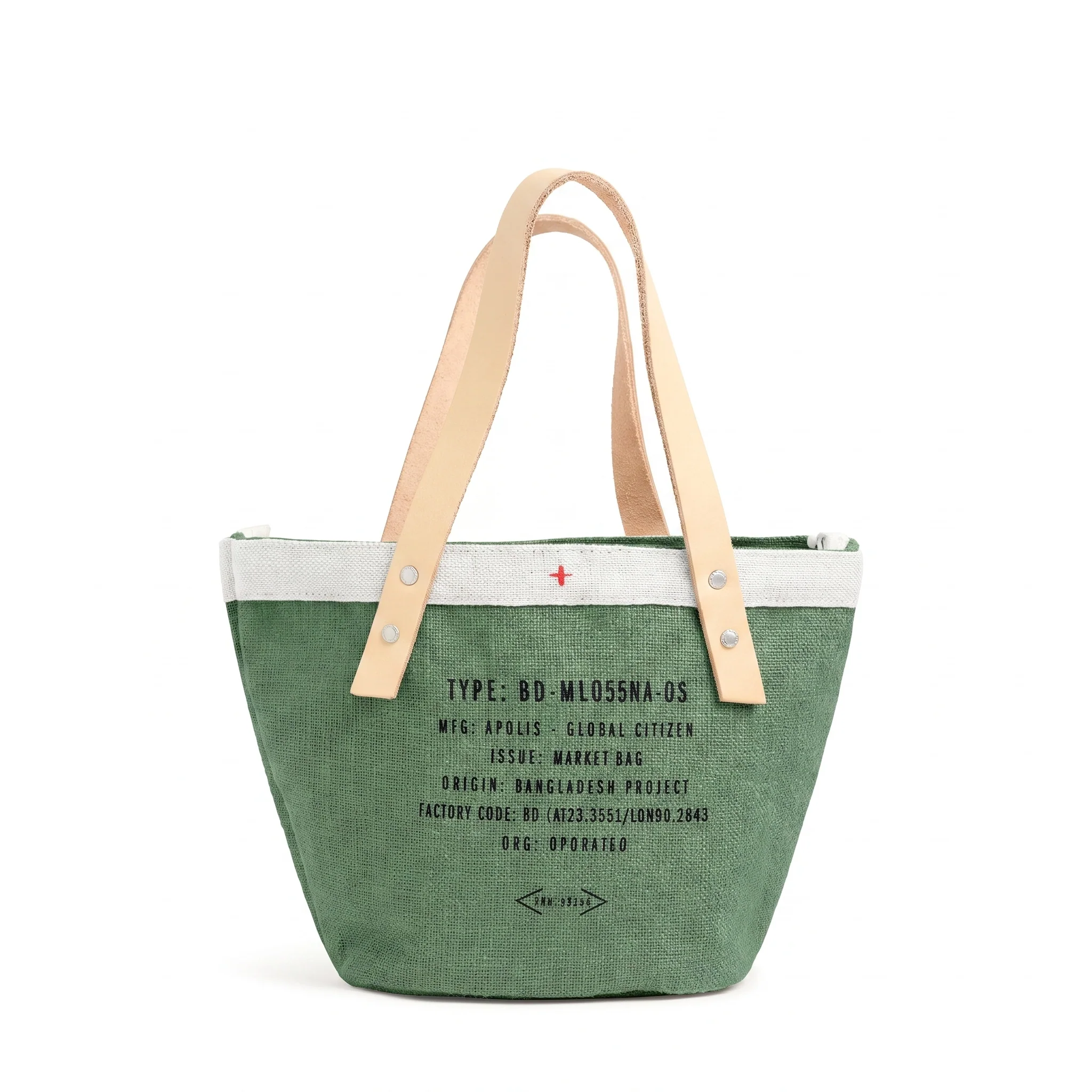 Petite Bucket Bag in Field Green - Image 3