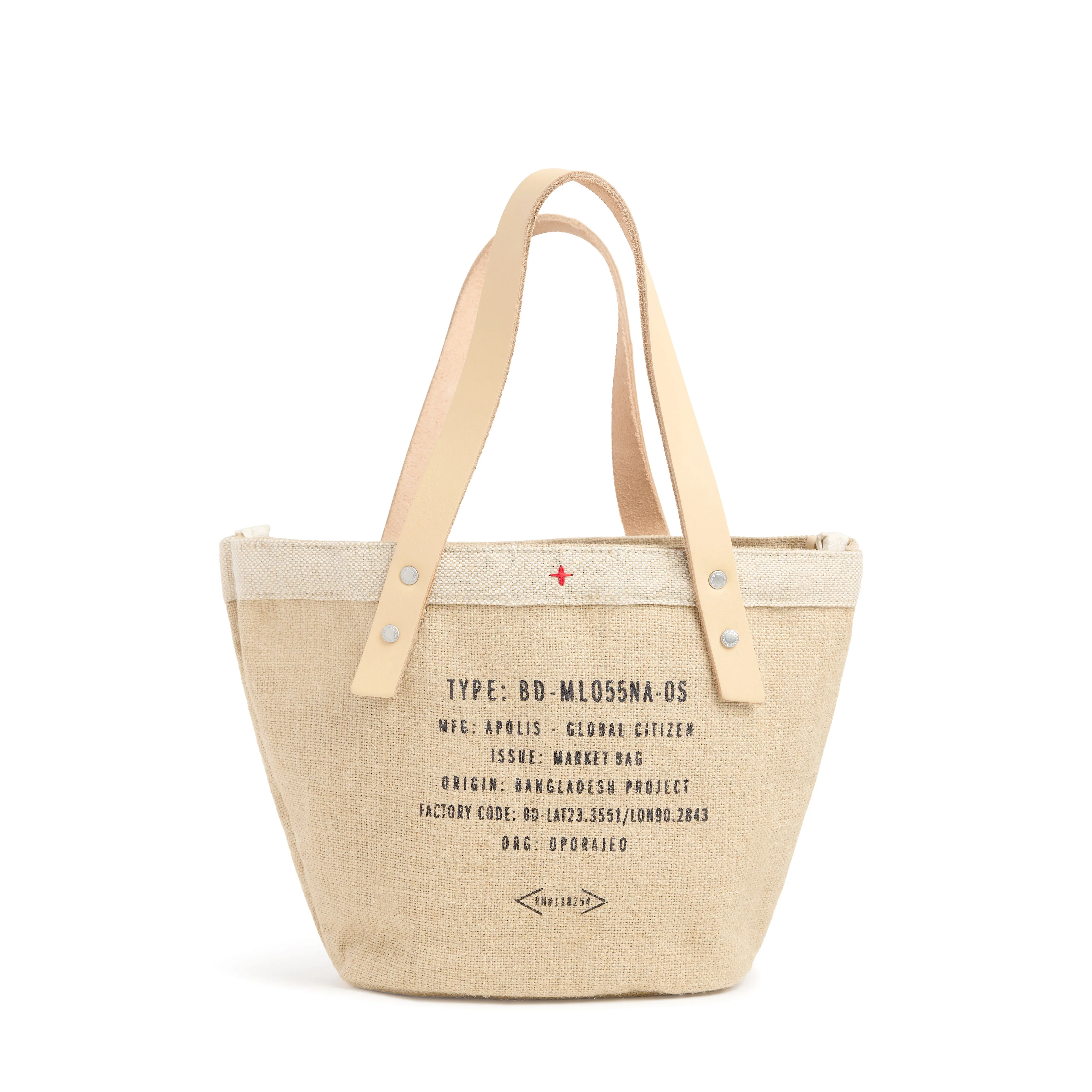 Petite Bucket Bag in Natural | Estimated Ship Date: June 15th - Image 3