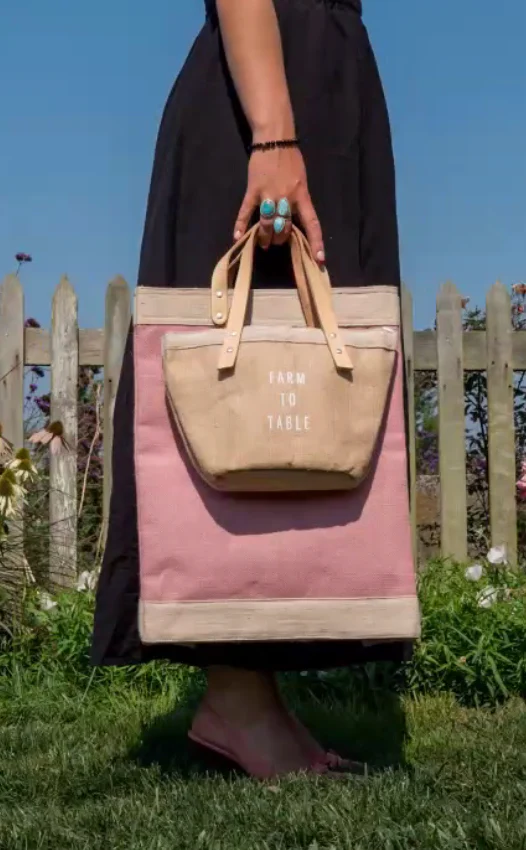 Petite Bucket Bag in Natural | Estimated Ship Date: June 15th - Image 5