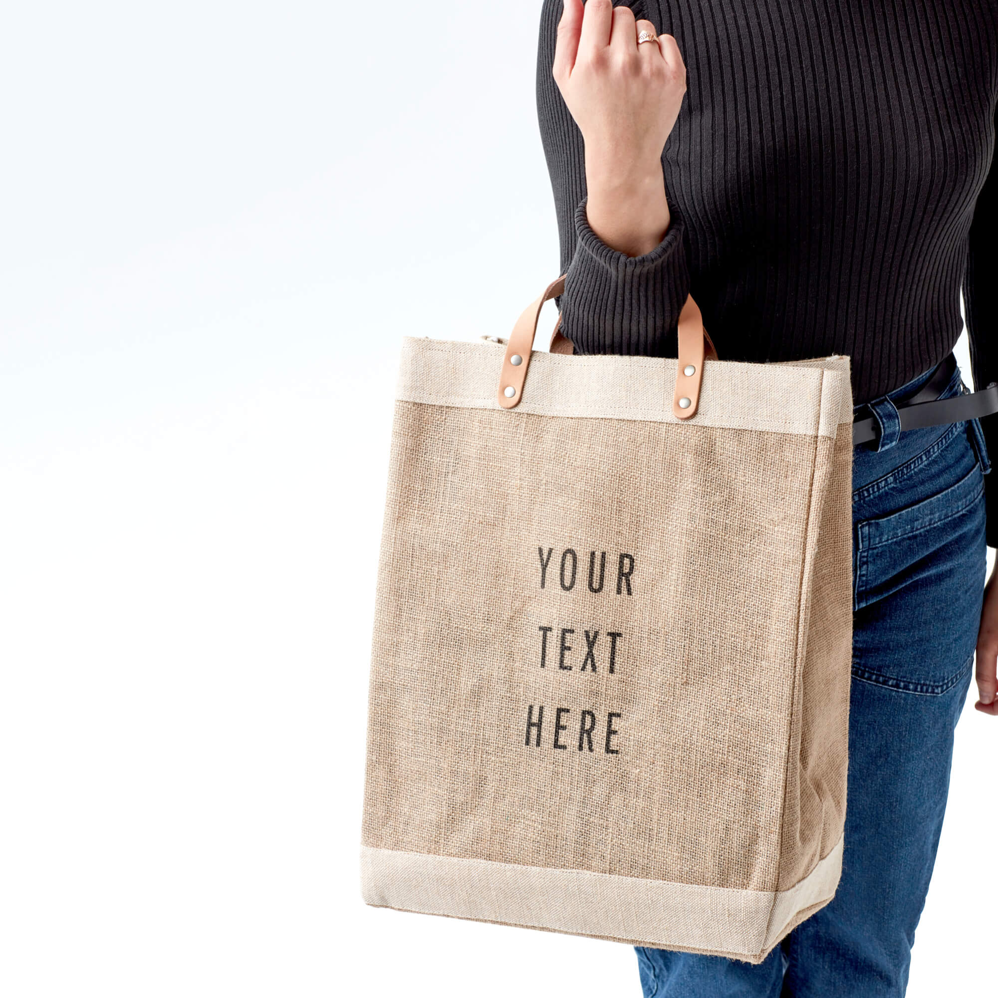 Market Bag - Between the Handle Text - Image 5