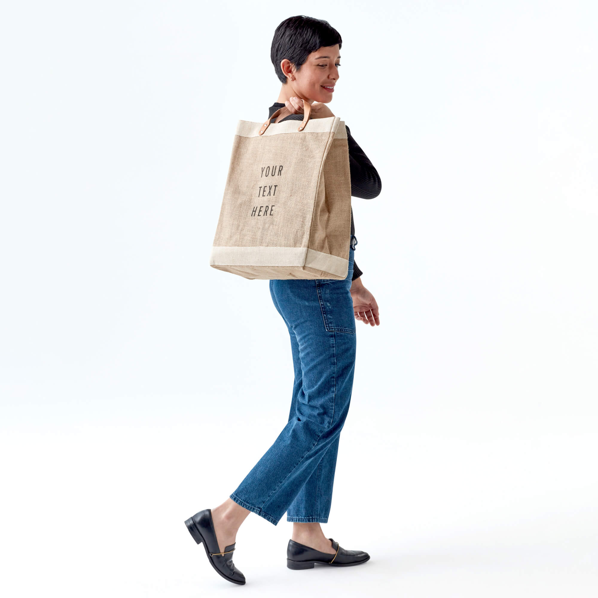 Market Bag - Between the Handle Text - Image 6