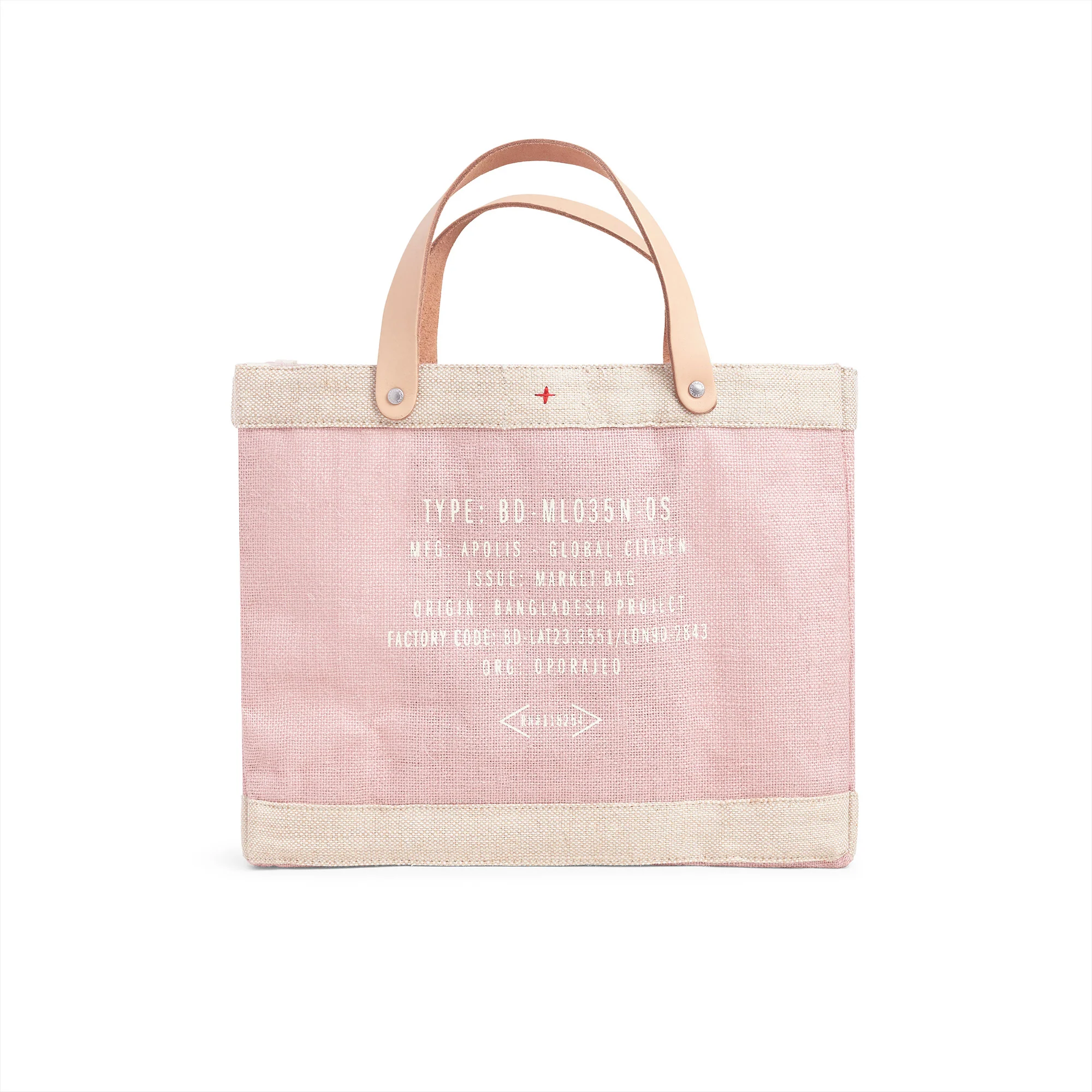 Petite Market Bag in Blush - Image 6