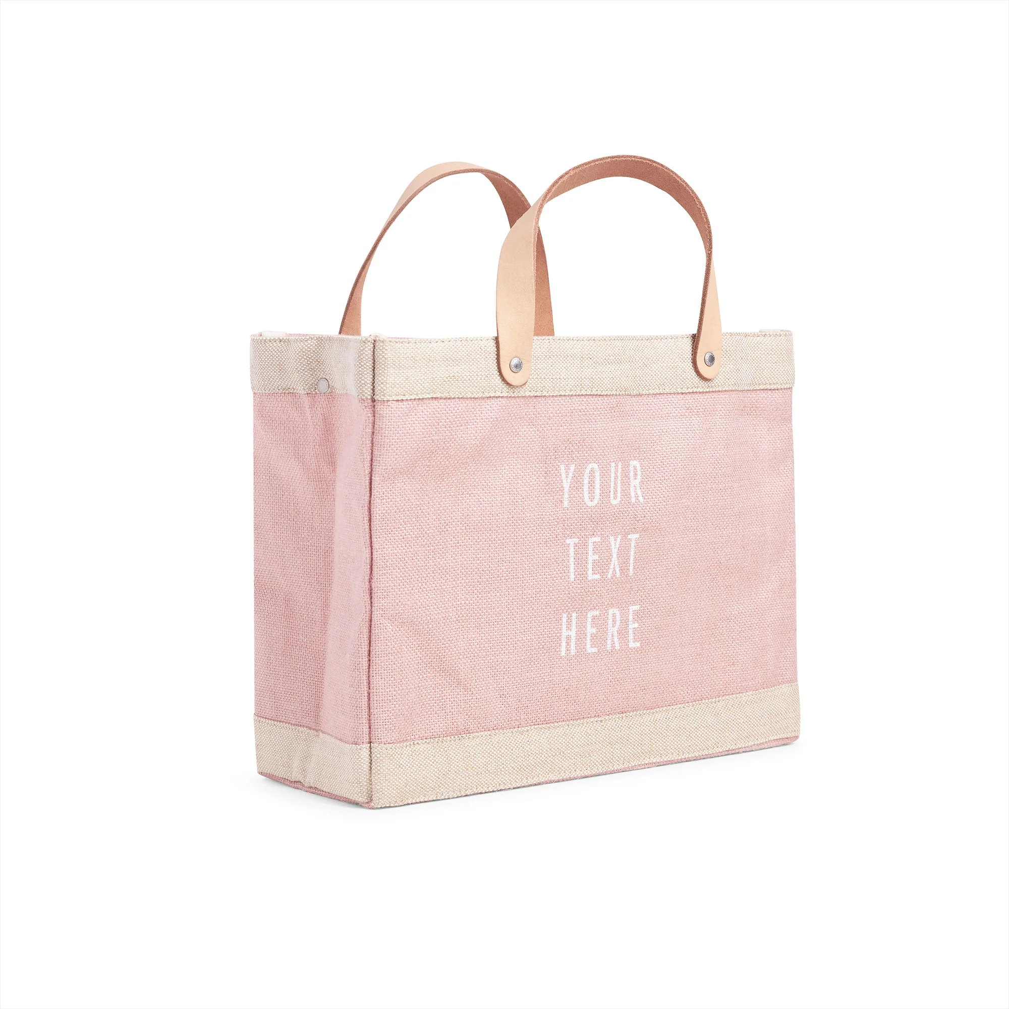 Petite Market Bag in Blush - Image 7