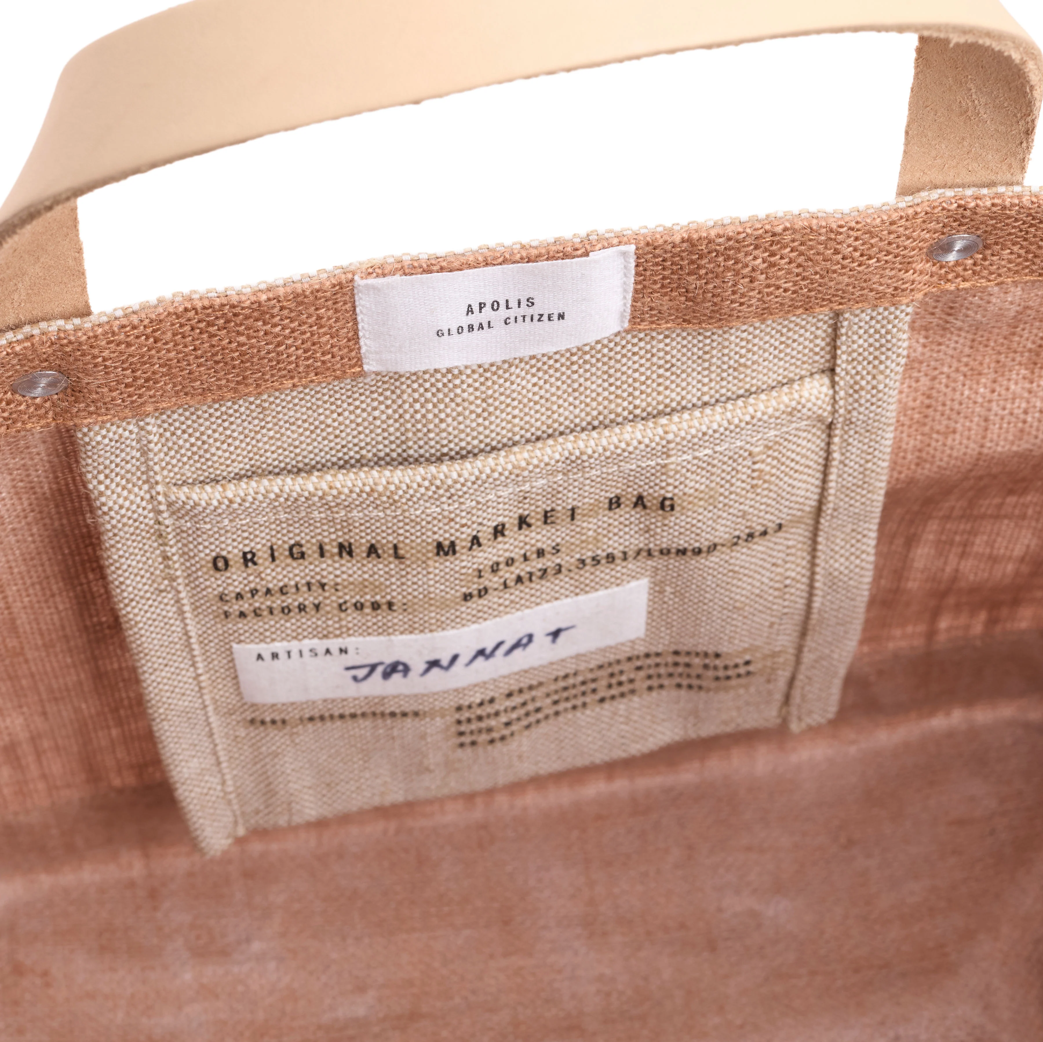 Petite Market Bag in Cider - Image 3