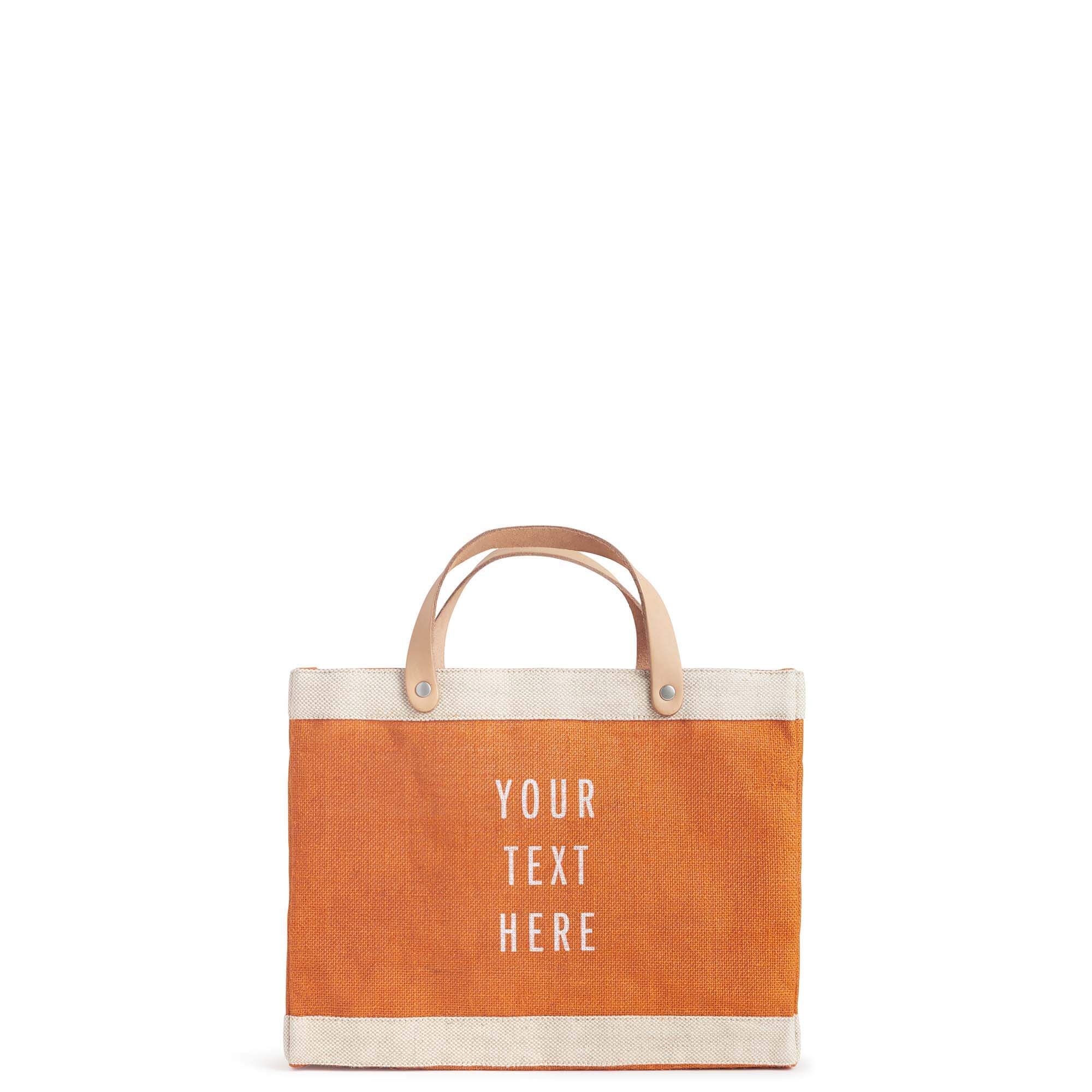 Petite Market Bag in Citrus