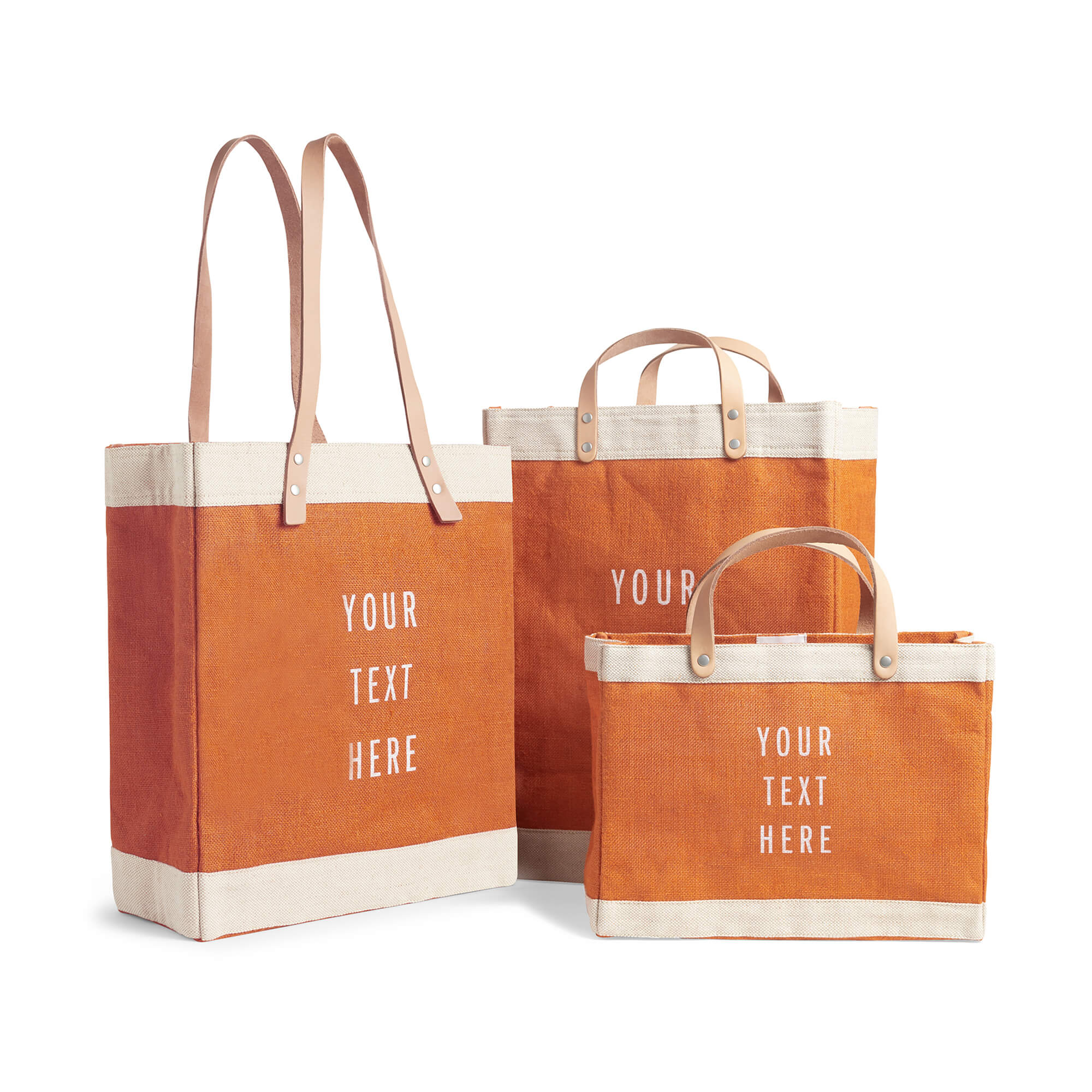 Petite Market Bag in Citrus - Image 13