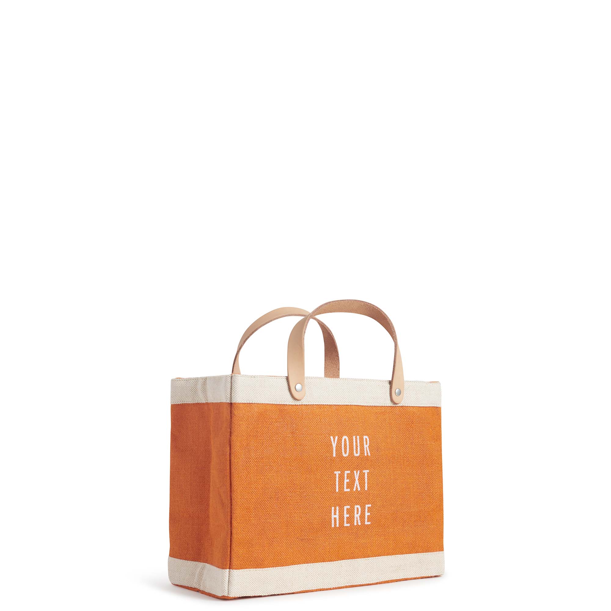 Petite Market Bag in Citrus - Image 2