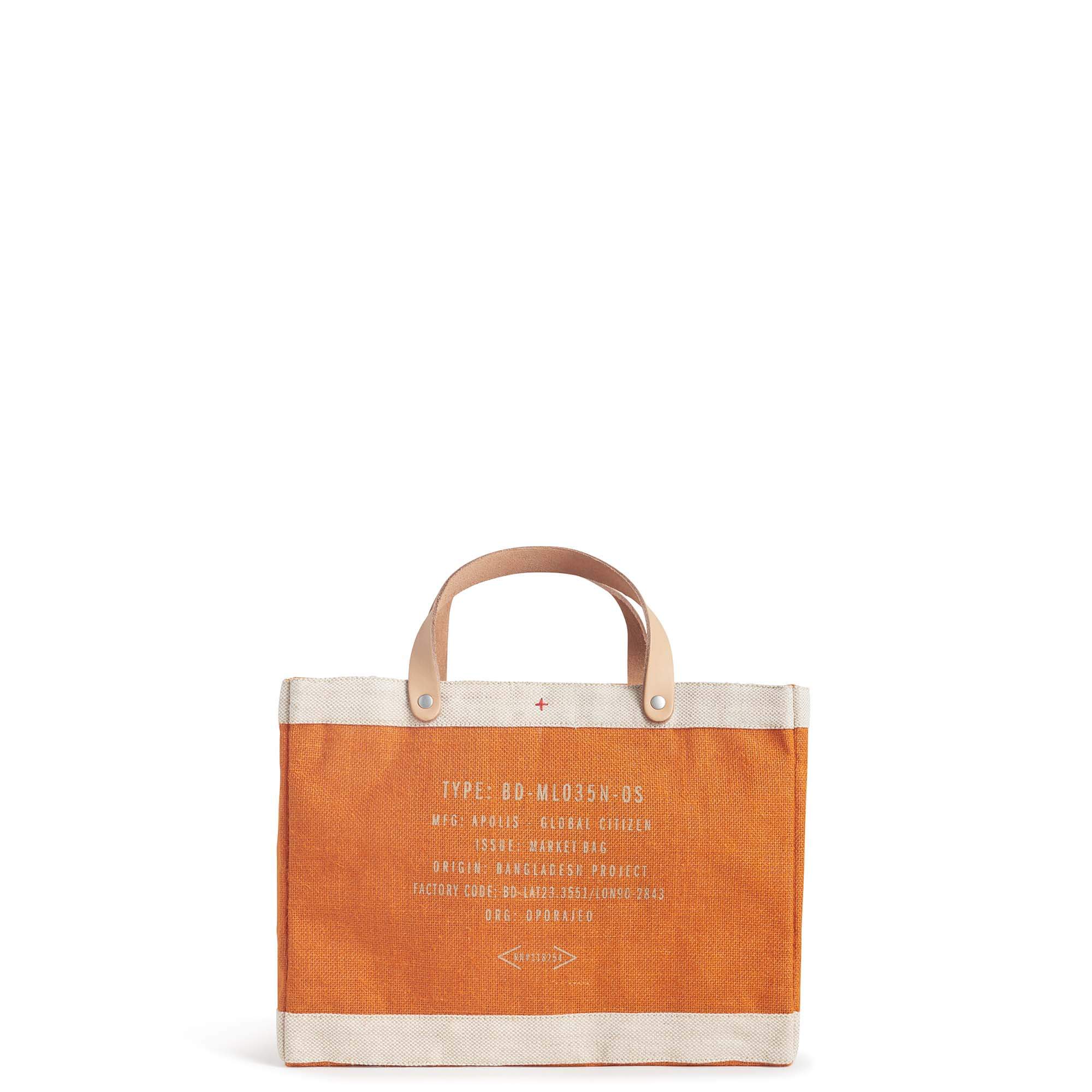 Petite Market Bag in Citrus - Image 5