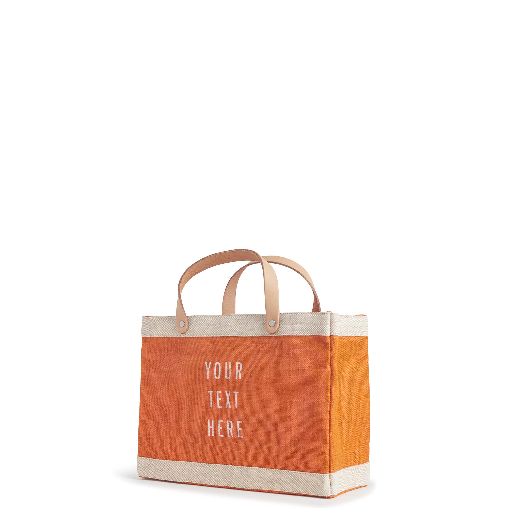 Petite Market Bag in Citrus - Image 6