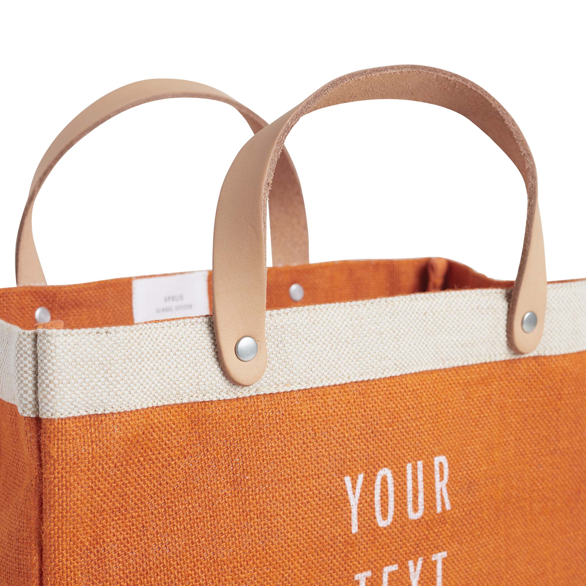 Petite Market Bag in Citrus - Image 9