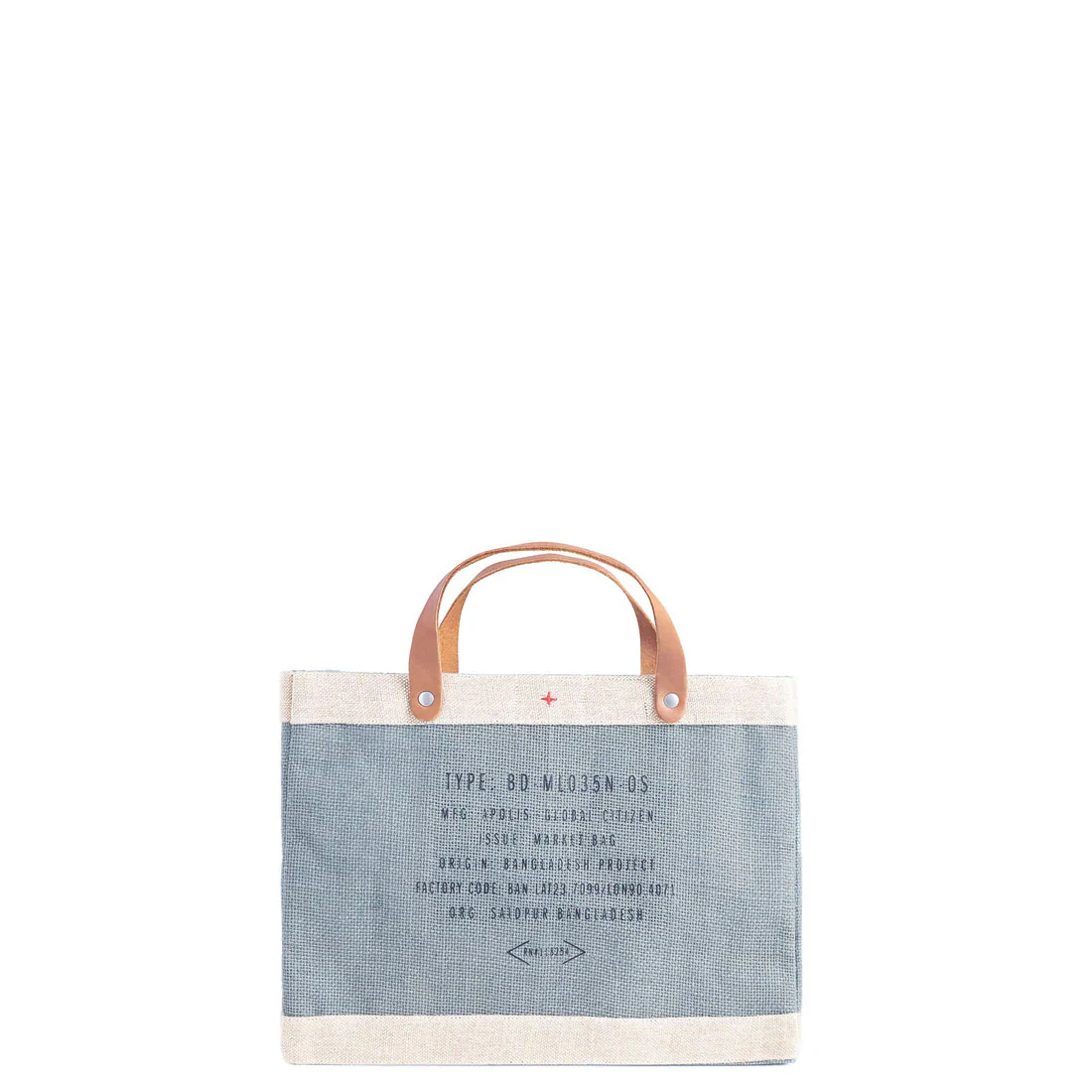 Petite Market Bag in Cool Gray - Image 4